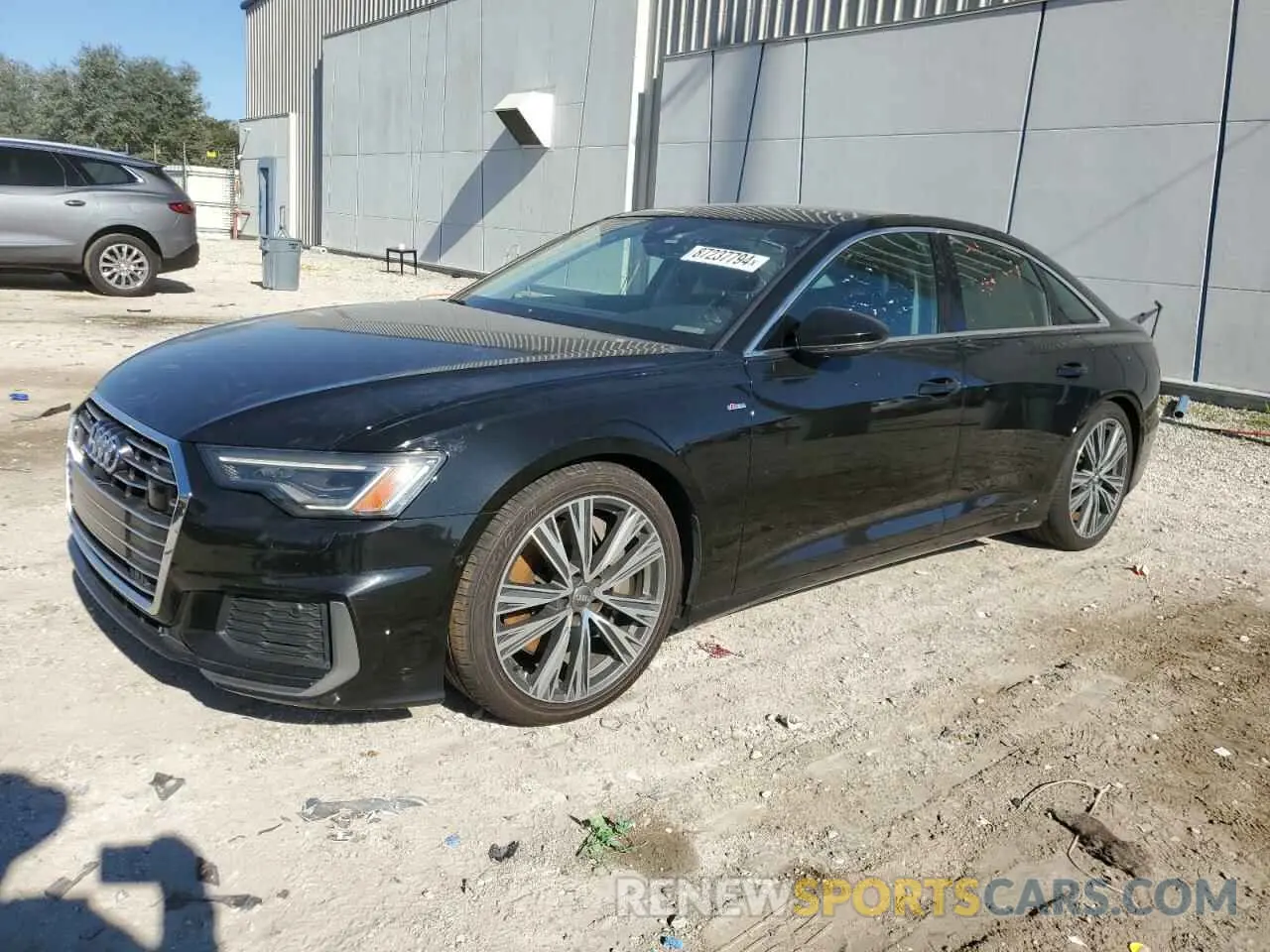 1 Photograph of a damaged car WAUL2AF20KN049322 AUDI A6 2019