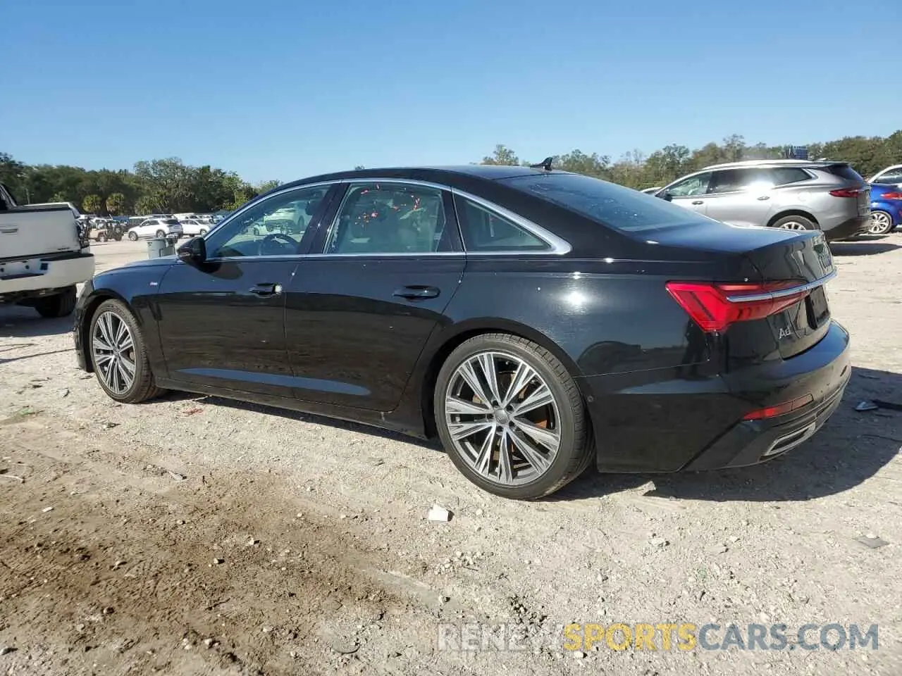 2 Photograph of a damaged car WAUL2AF20KN049322 AUDI A6 2019