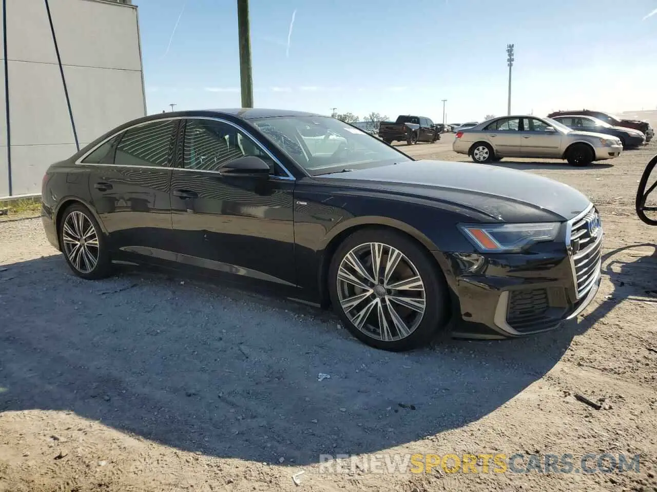 4 Photograph of a damaged car WAUL2AF20KN049322 AUDI A6 2019