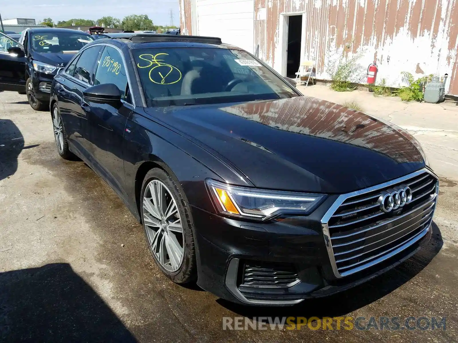 1 Photograph of a damaged car WAUL2AF20KN049532 AUDI A6 2019