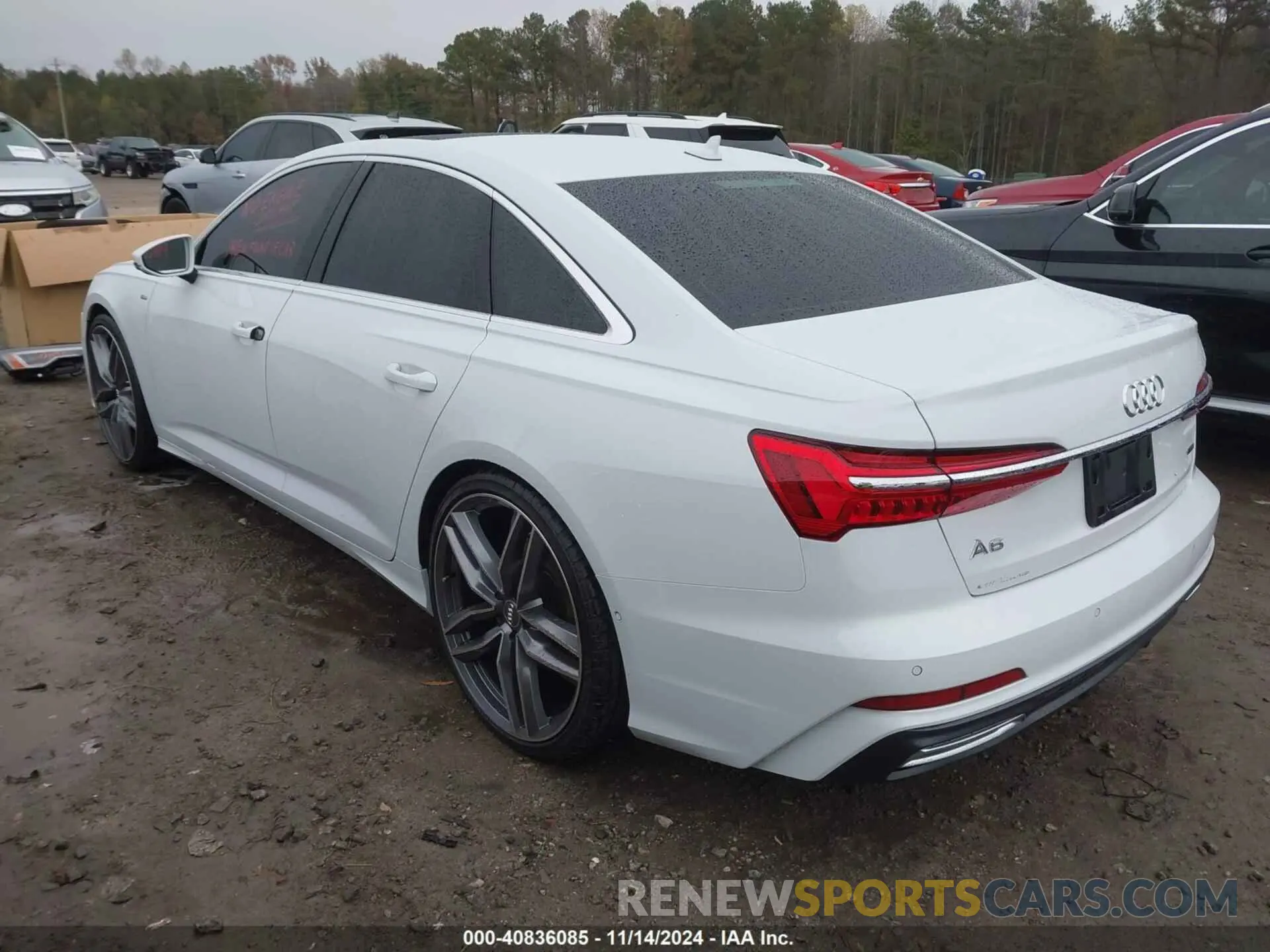 3 Photograph of a damaged car WAUL2AF20KN066833 AUDI A6 2019
