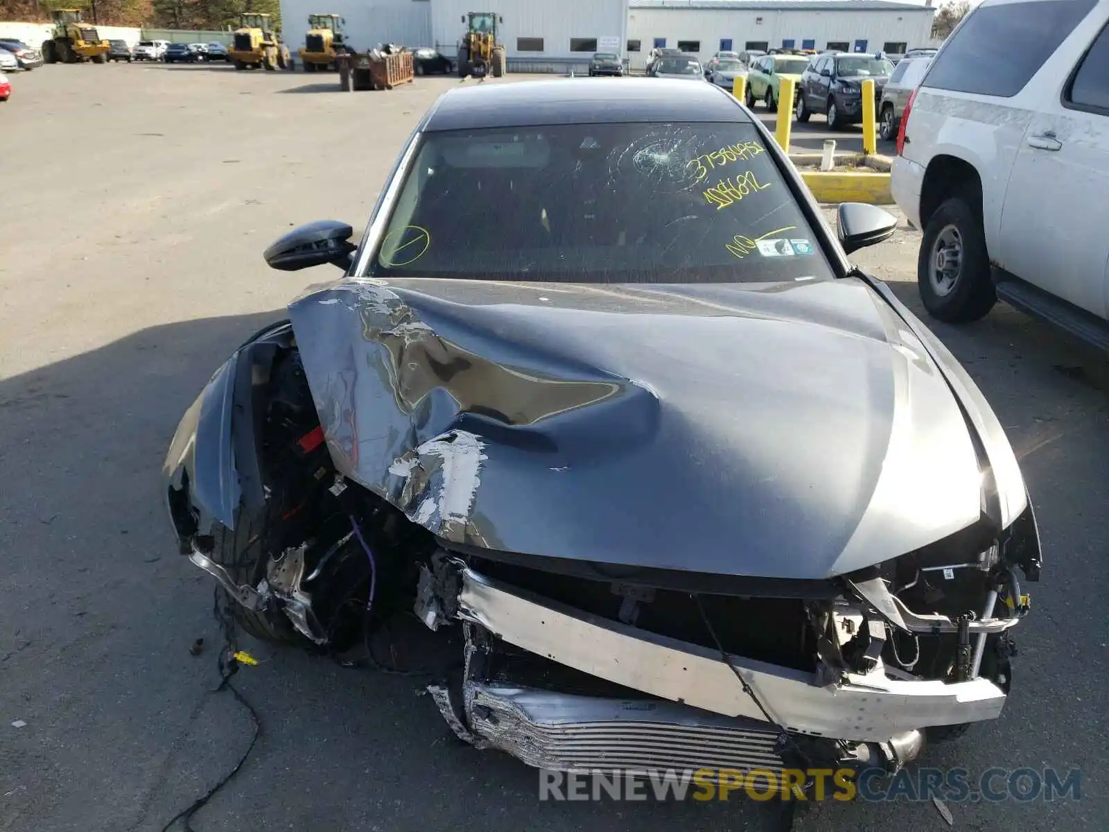 9 Photograph of a damaged car WAUL2AF20KN108692 AUDI A6 2019