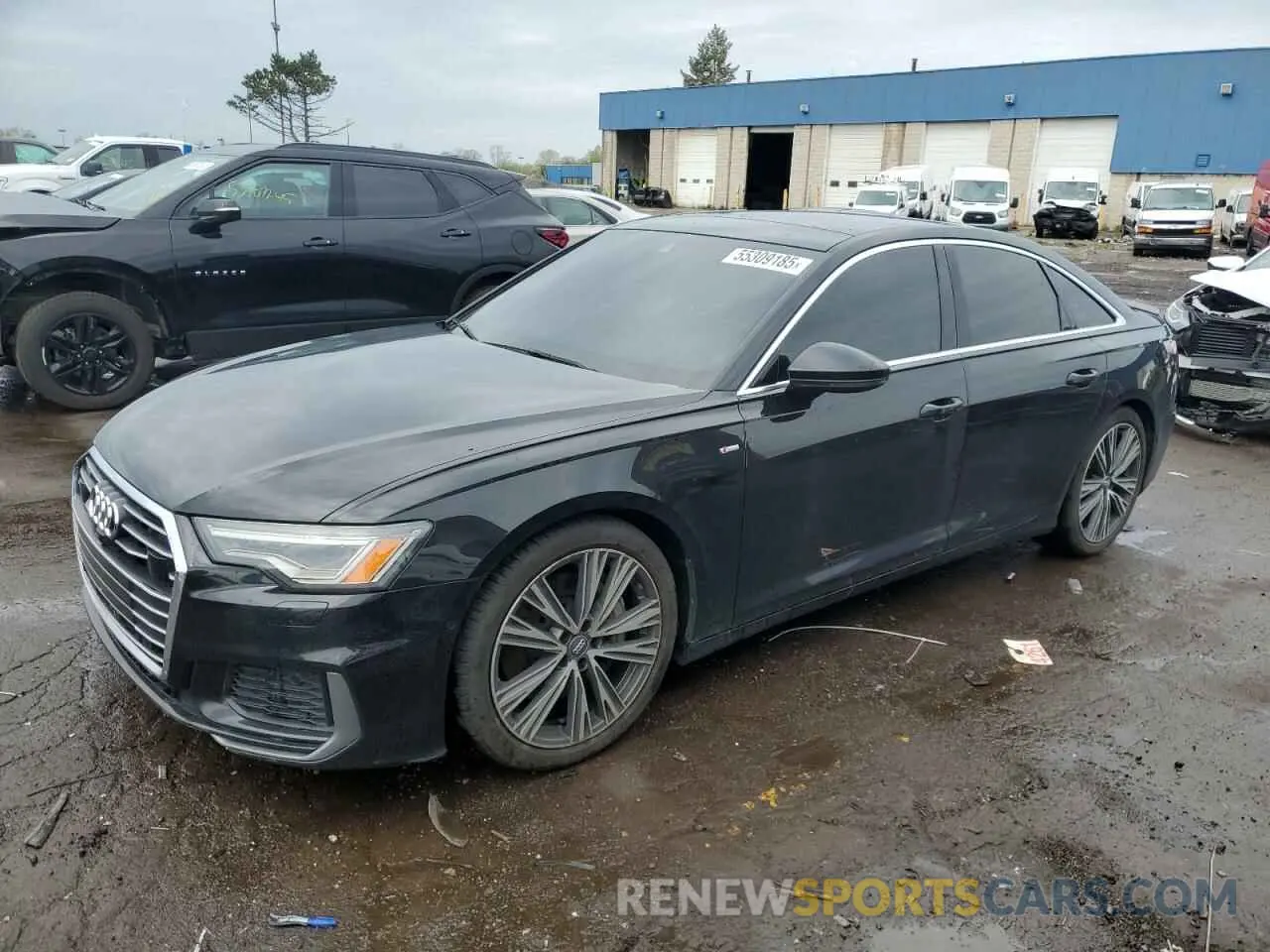 1 Photograph of a damaged car WAUL2AF20KN110314 AUDI A6 2019