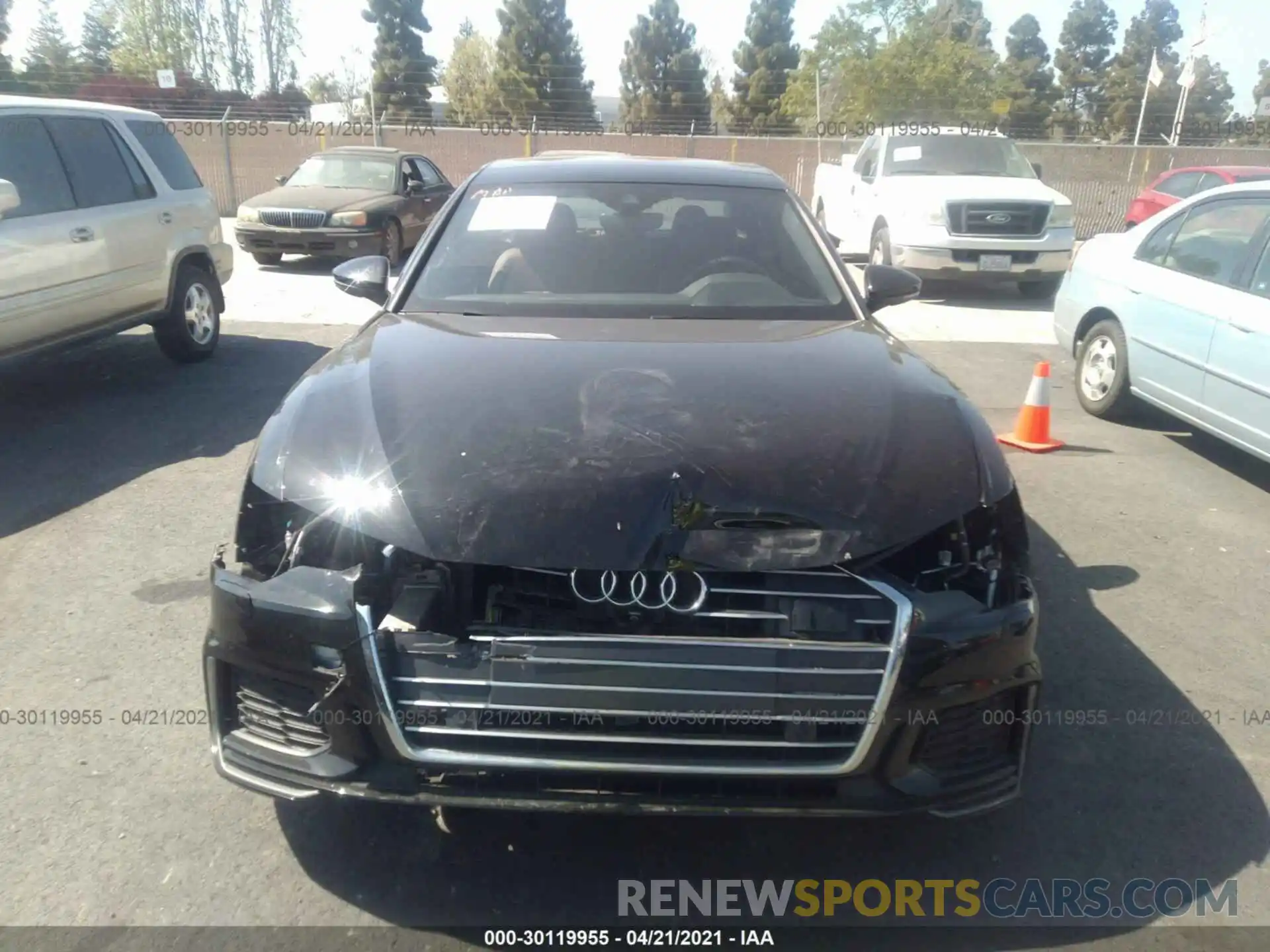 6 Photograph of a damaged car WAUL2AF21KN023683 AUDI A6 2019