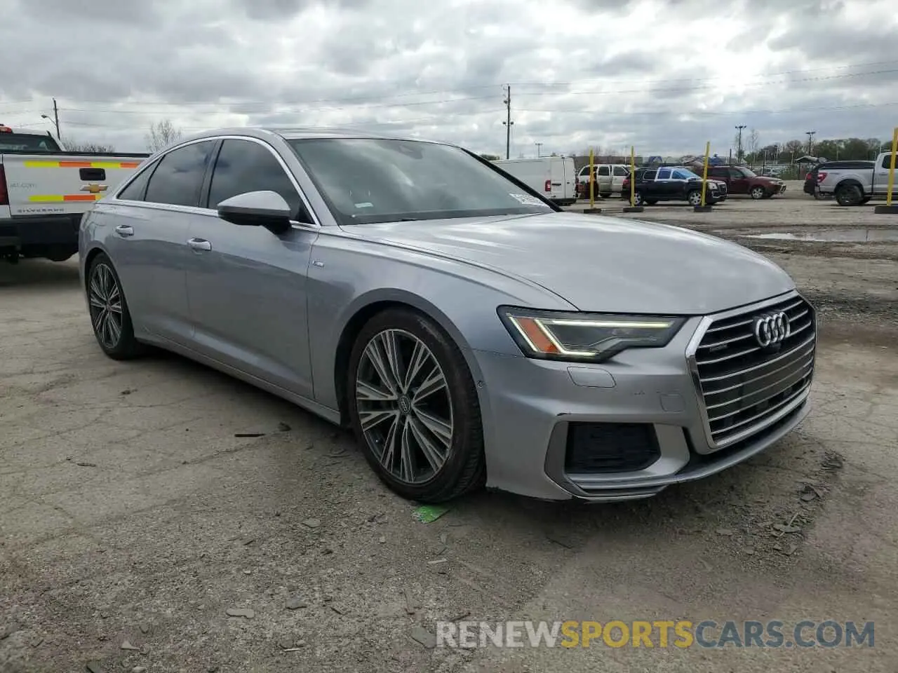 4 Photograph of a damaged car WAUL2AF21KN041472 AUDI A6 2019