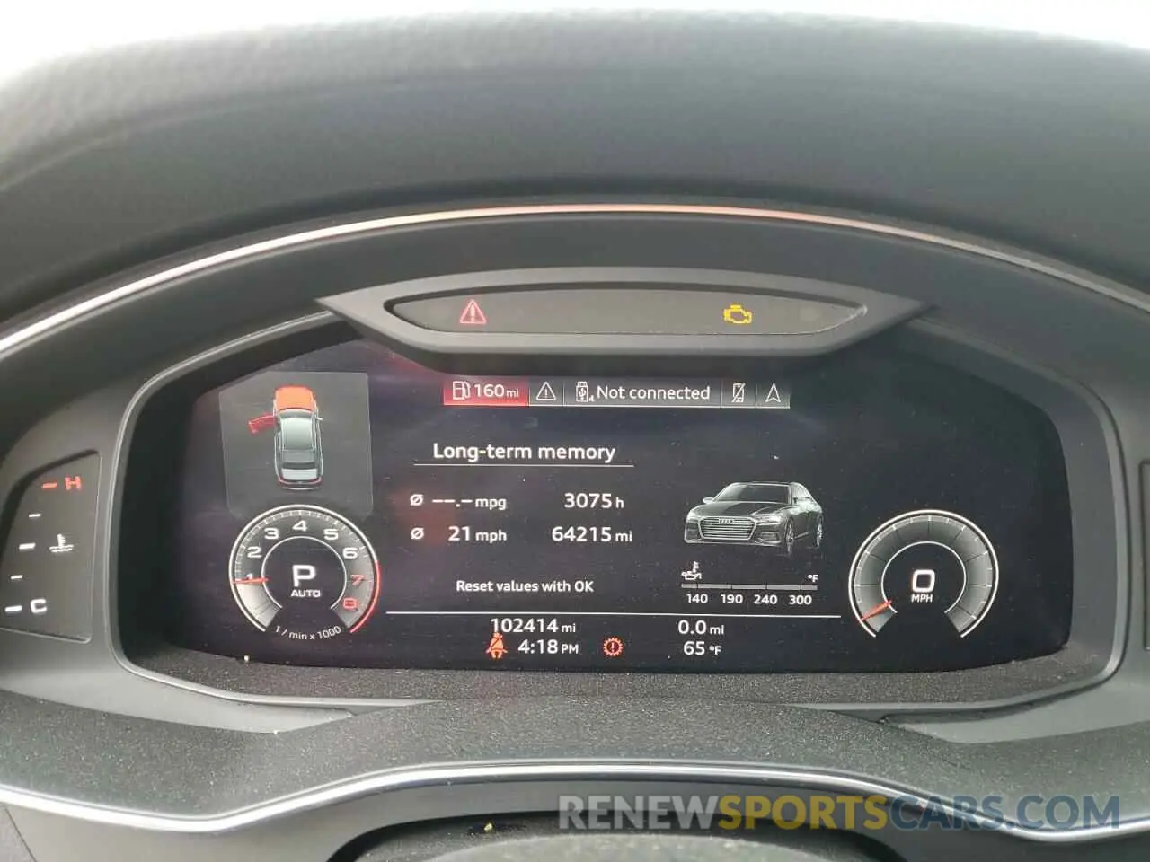 9 Photograph of a damaged car WAUL2AF21KN041472 AUDI A6 2019