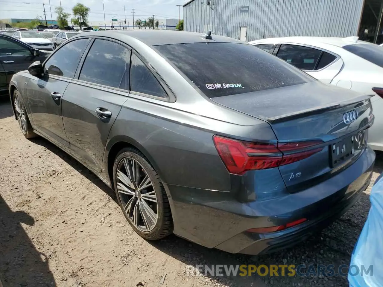 2 Photograph of a damaged car WAUL2AF21KN060183 AUDI A6 2019