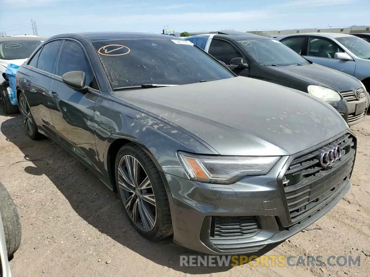 4 Photograph of a damaged car WAUL2AF21KN060183 AUDI A6 2019