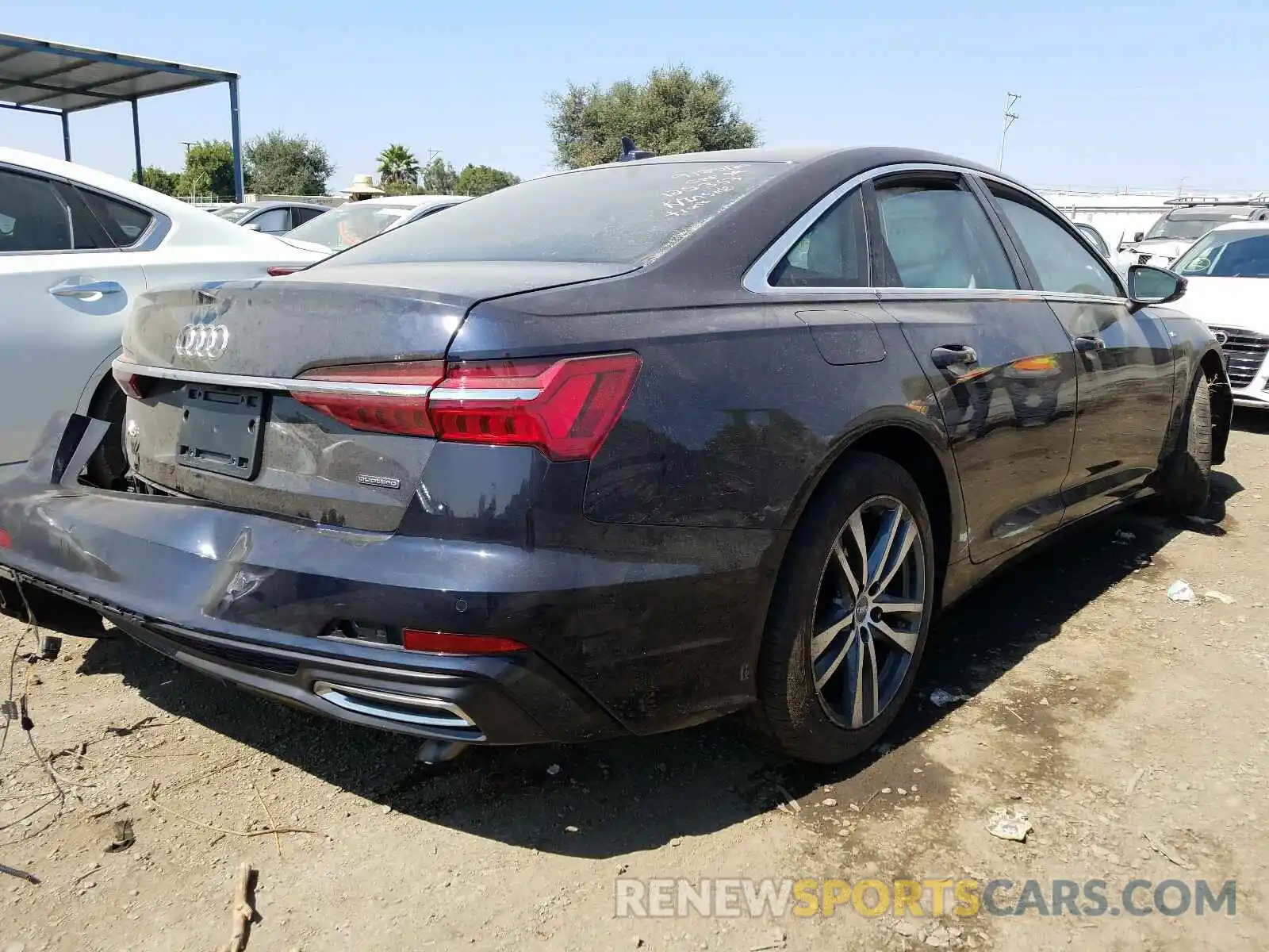 4 Photograph of a damaged car WAUL2AF21KN092325 AUDI A6 2019