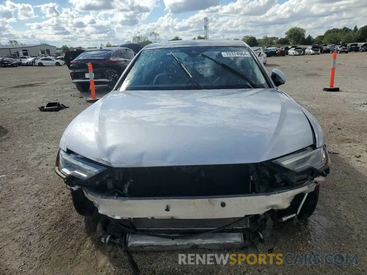 5 Photograph of a damaged car WAUL2AF21KN092647 AUDI A6 2019