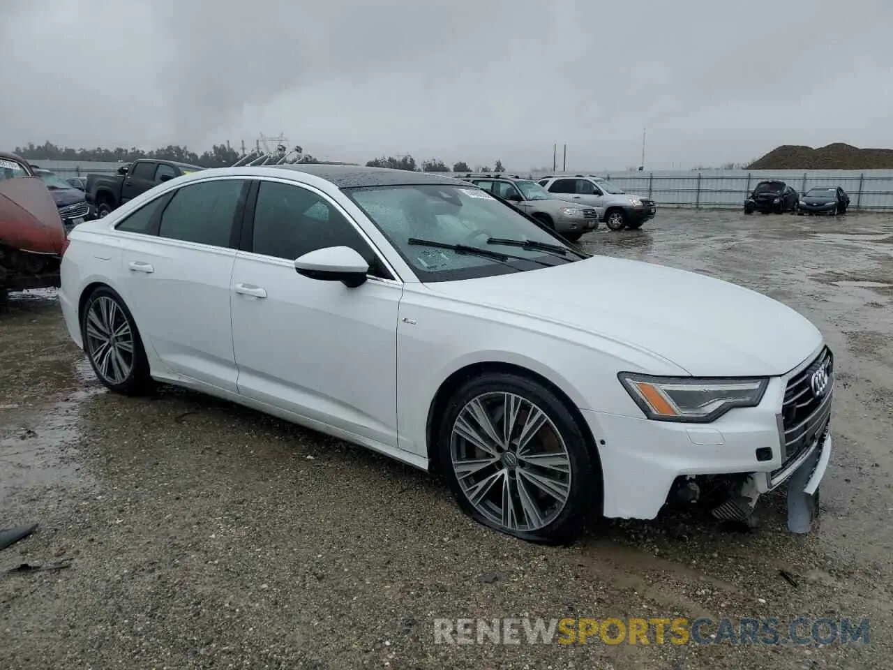 4 Photograph of a damaged car WAUL2AF22KN026379 AUDI A6 2019