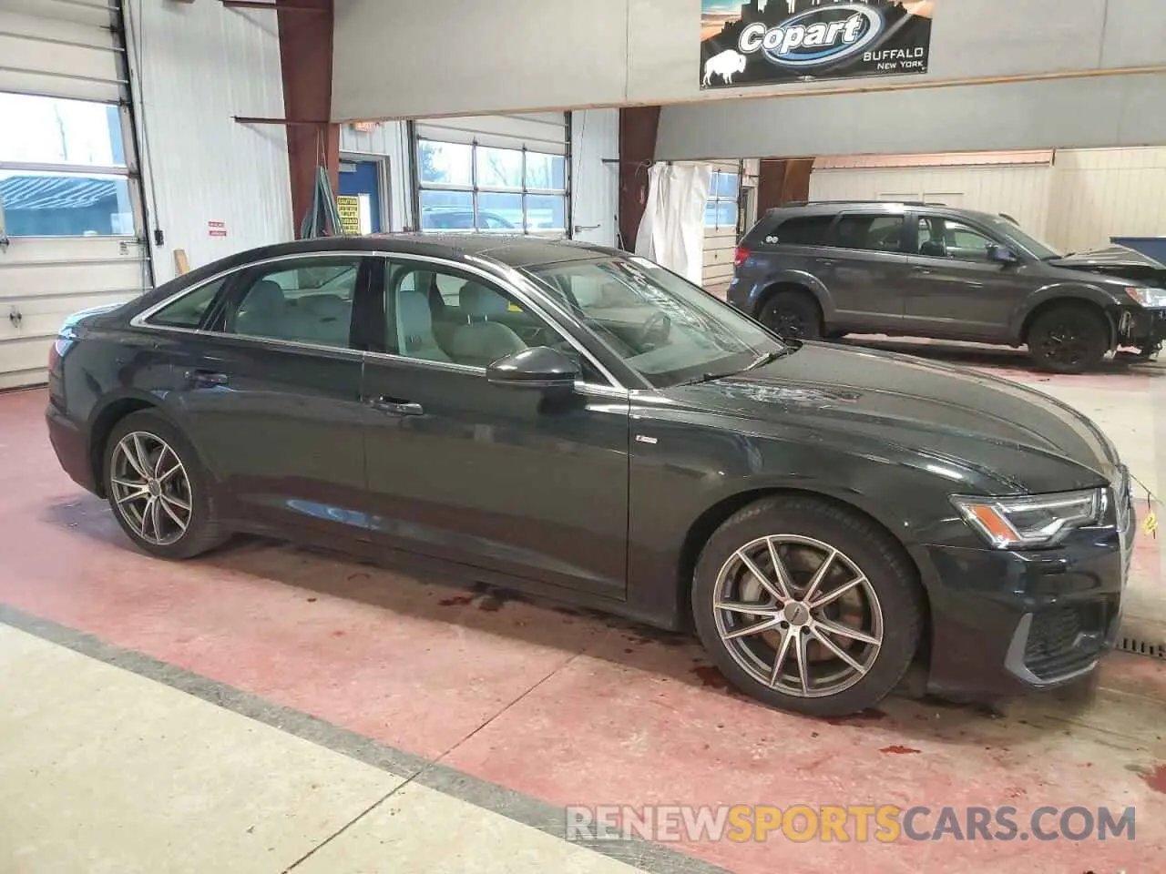 4 Photograph of a damaged car WAUL2AF22KN048236 AUDI A6 2019
