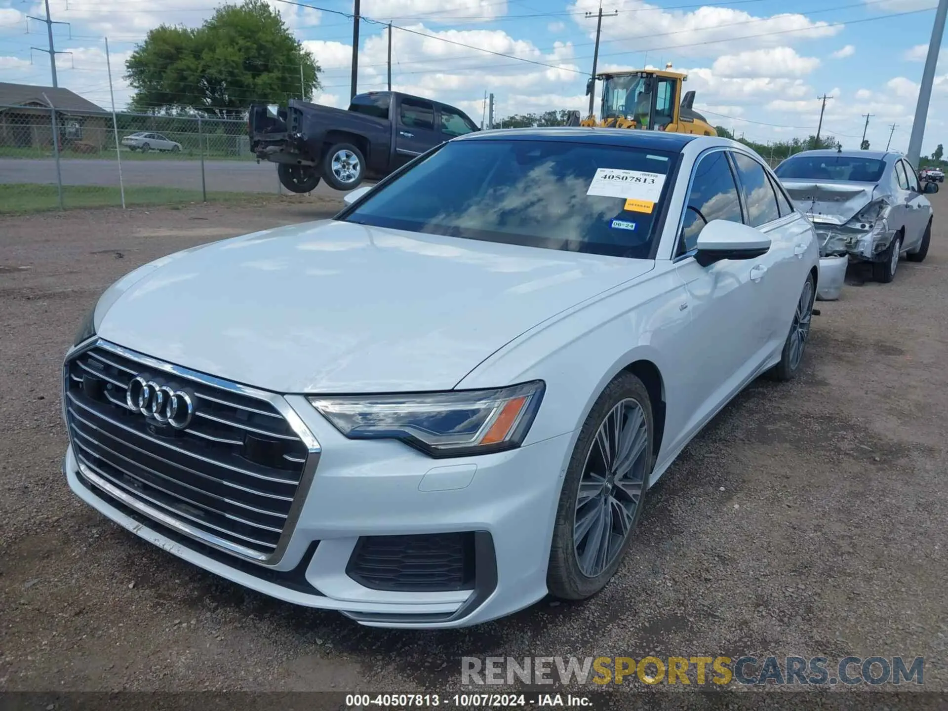 6 Photograph of a damaged car WAUL2AF22KN108998 AUDI A6 2019