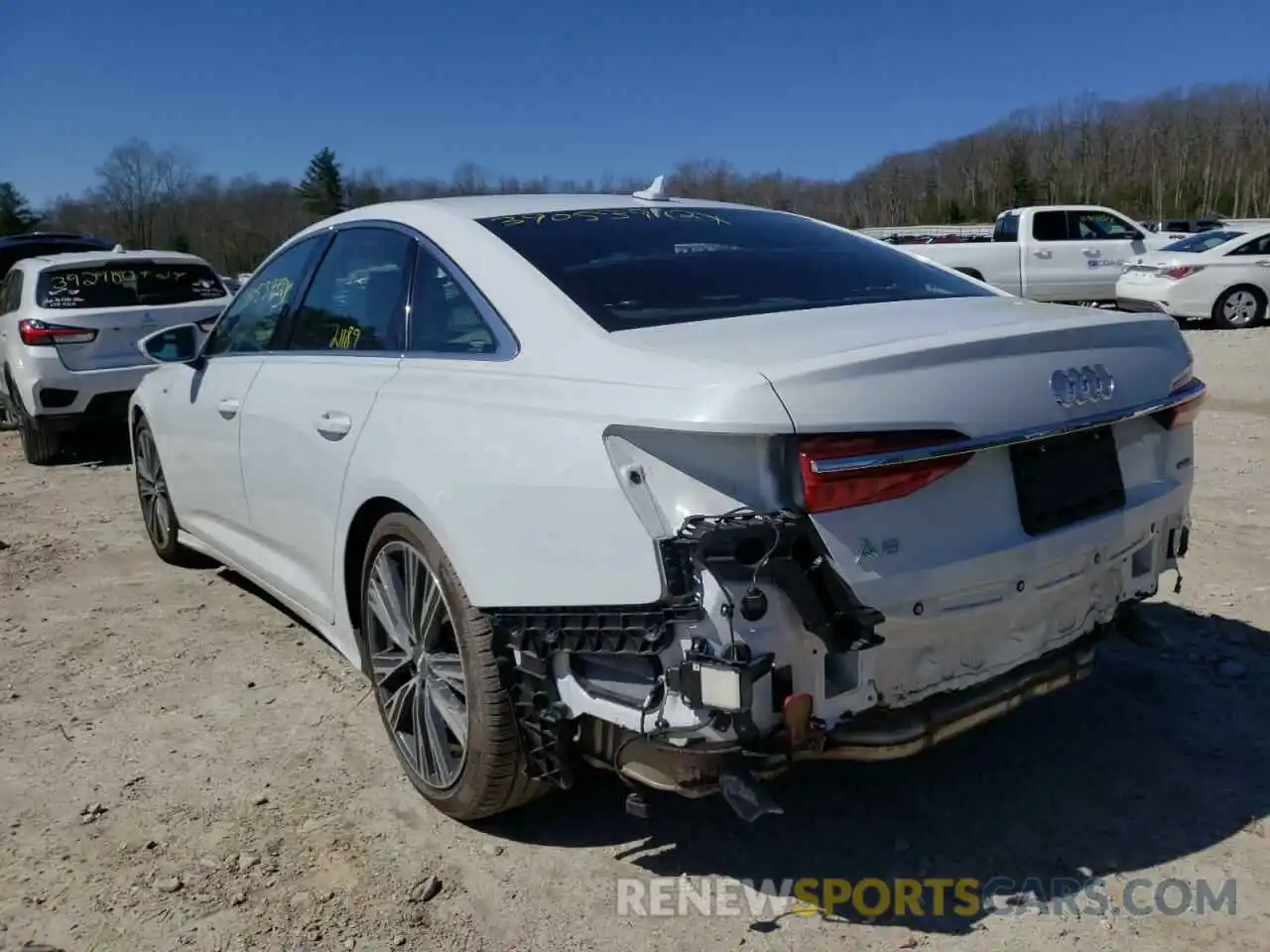 3 Photograph of a damaged car WAUL2AF23KN026617 AUDI A6 2019