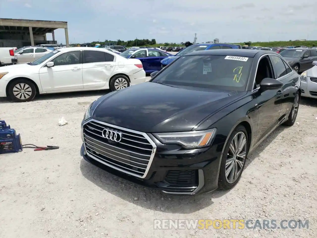 2 Photograph of a damaged car WAUL2AF23KN049007 AUDI A6 2019