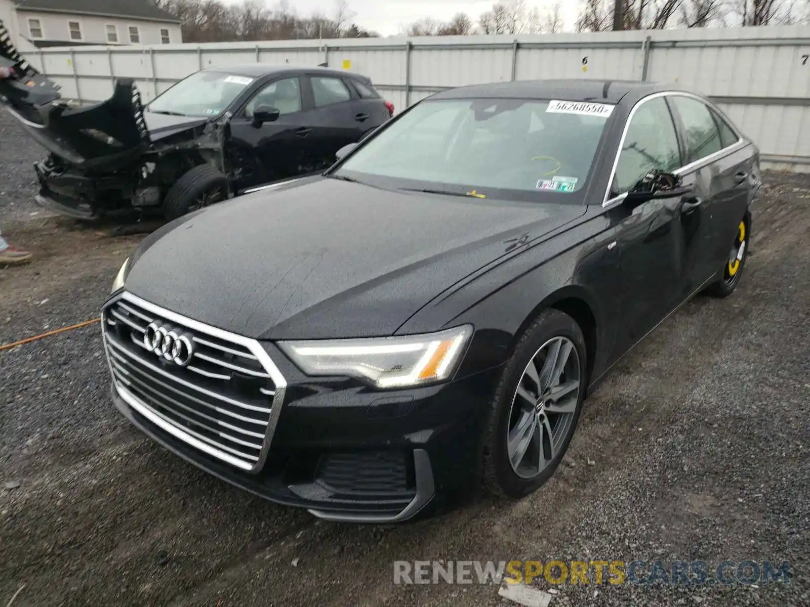 2 Photograph of a damaged car WAUL2AF23KN087031 AUDI A6 2019