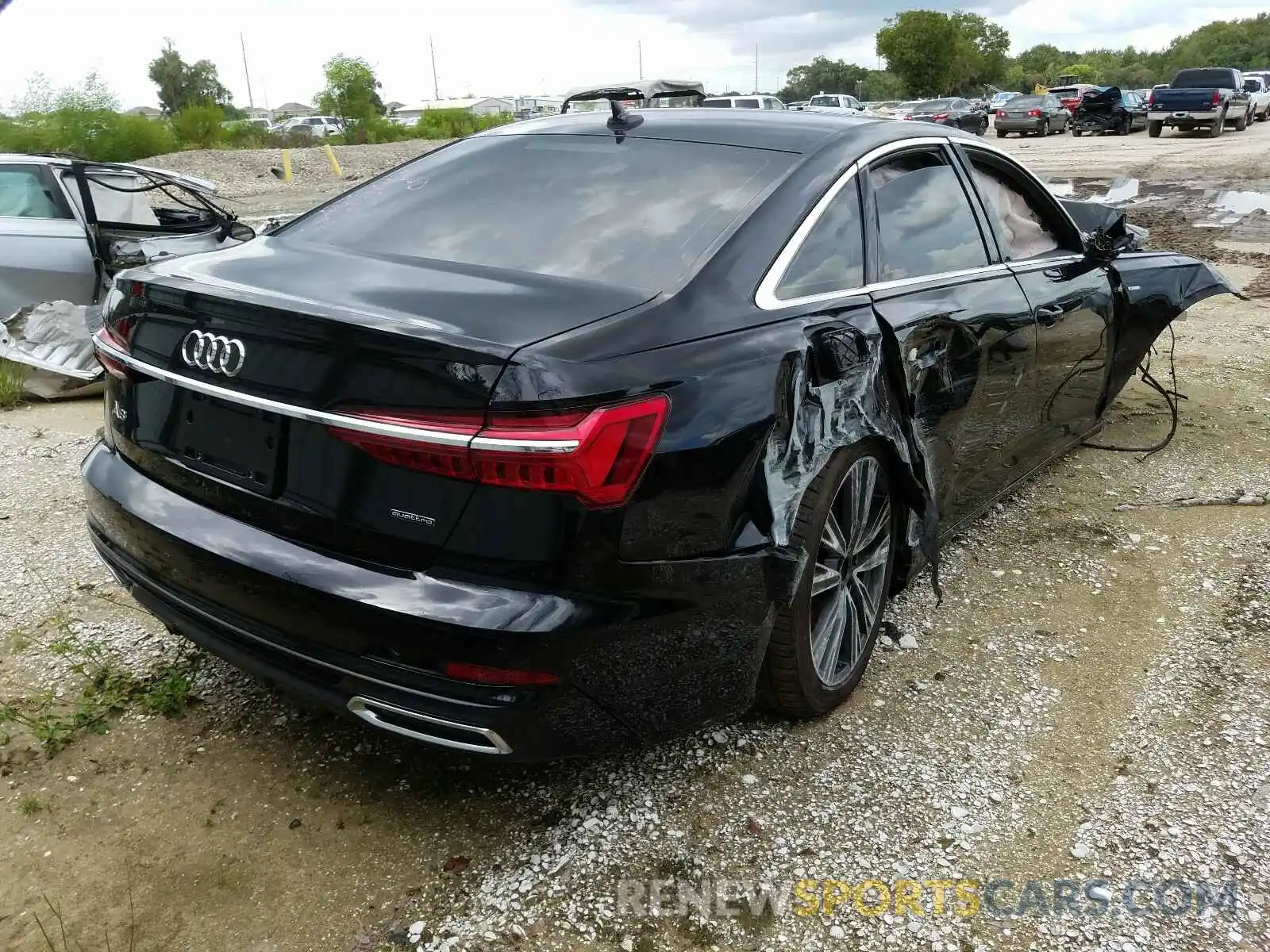 4 Photograph of a damaged car WAUL2AF23KN091015 AUDI A6 2019