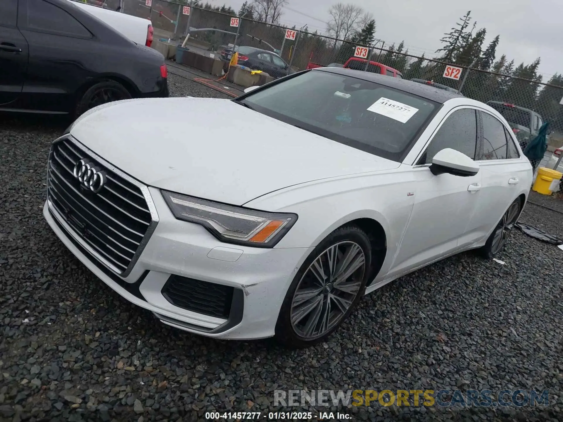 2 Photograph of a damaged car WAUL2AF23KN098594 AUDI A6 2019