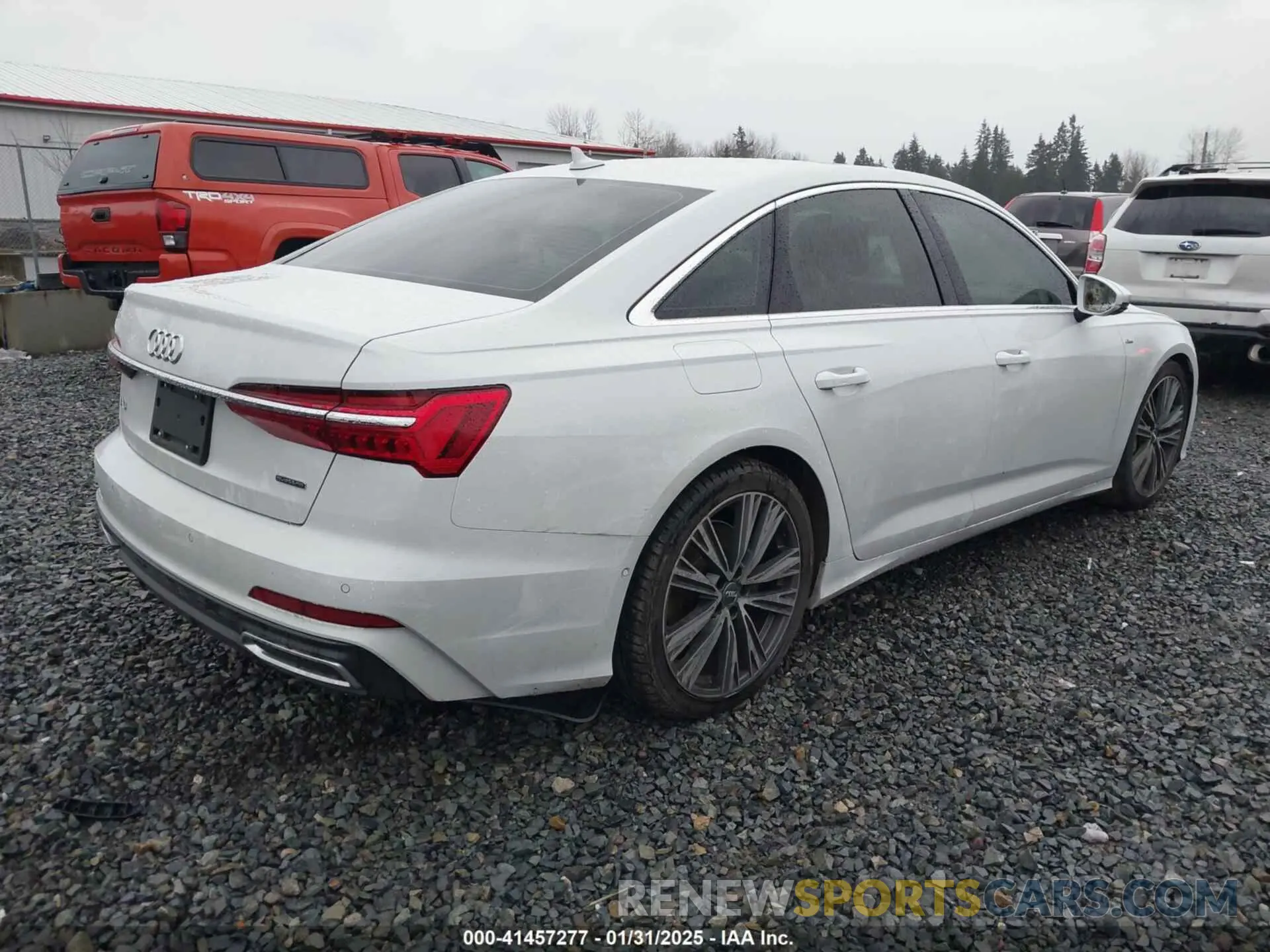 4 Photograph of a damaged car WAUL2AF23KN098594 AUDI A6 2019