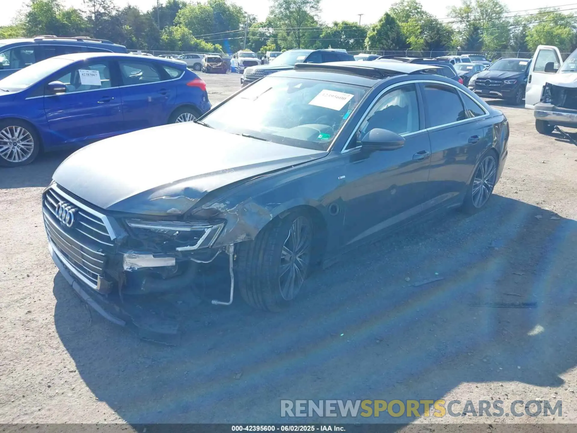 2 Photograph of a damaged car WAUL2AF24KN024553 AUDI A6 2019