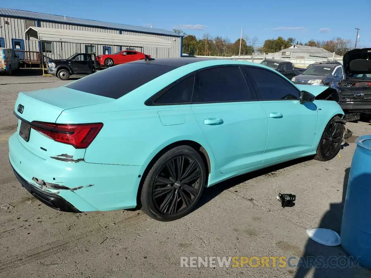 3 Photograph of a damaged car WAUL2AF24KN064096 AUDI A6 2019