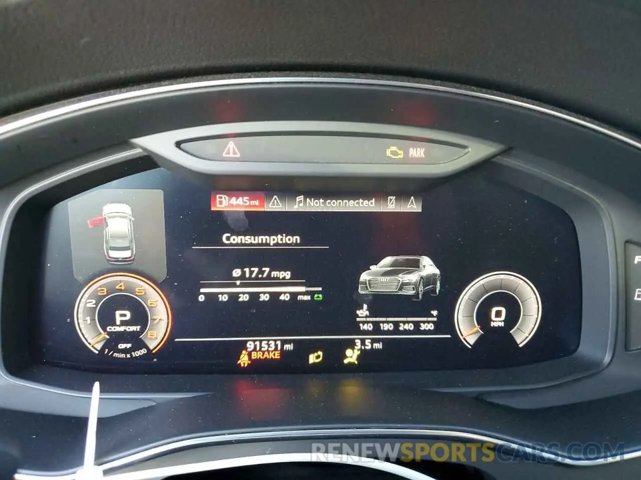 9 Photograph of a damaged car WAUL2AF24KN064096 AUDI A6 2019