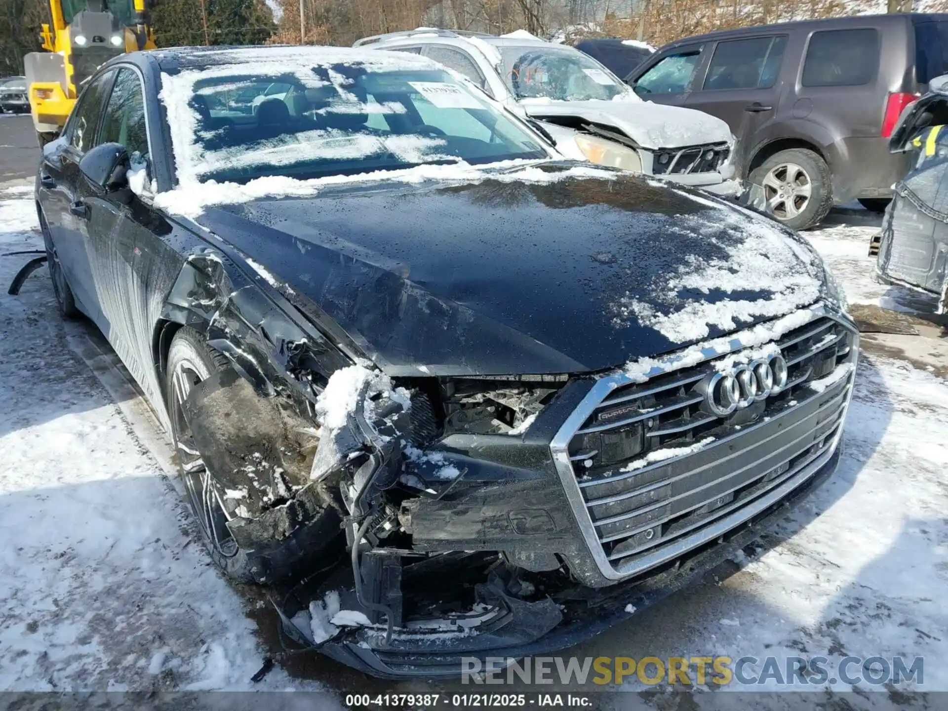 12 Photograph of a damaged car WAUL2AF25KN084714 AUDI A6 2019