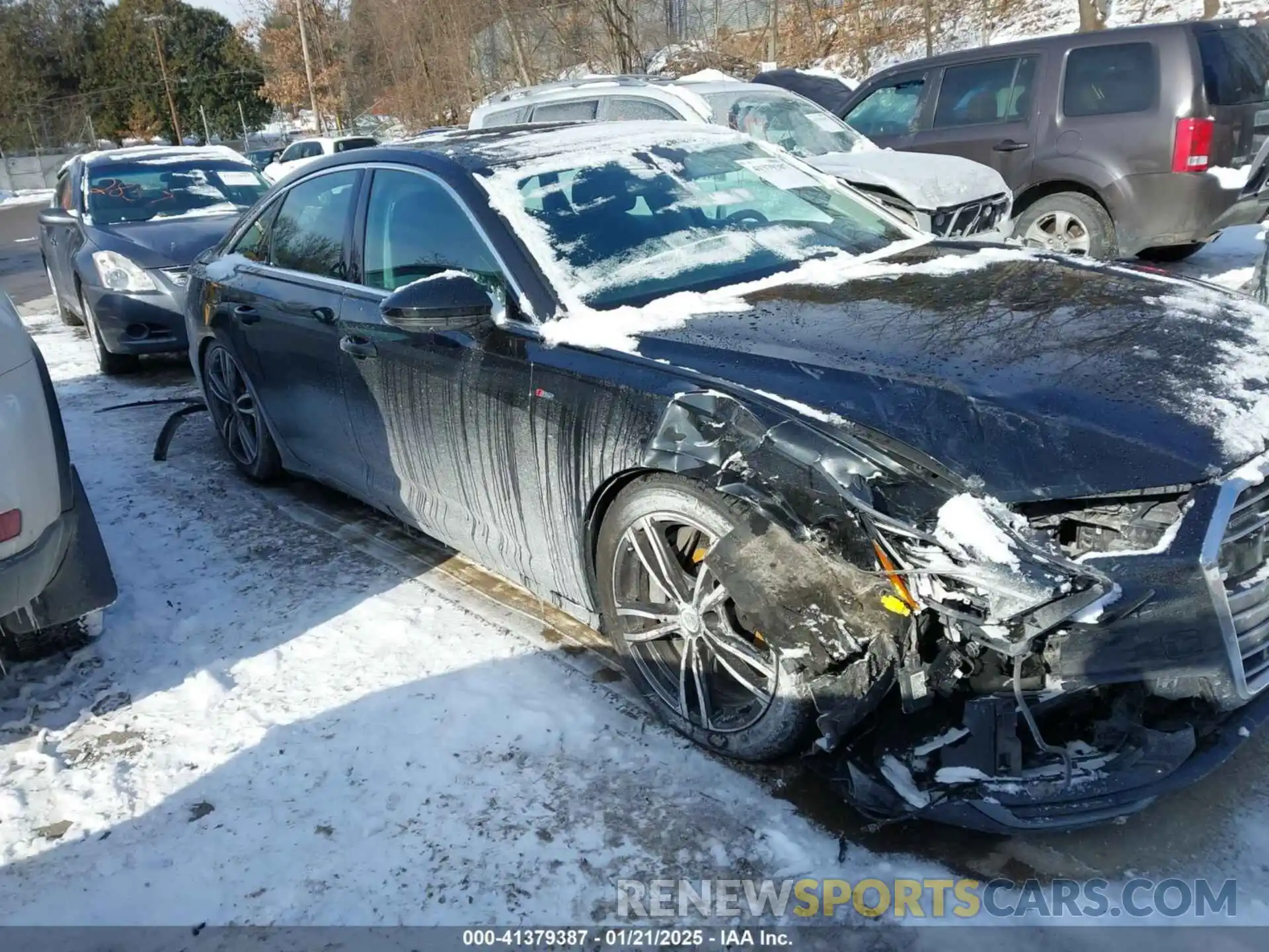 14 Photograph of a damaged car WAUL2AF25KN084714 AUDI A6 2019