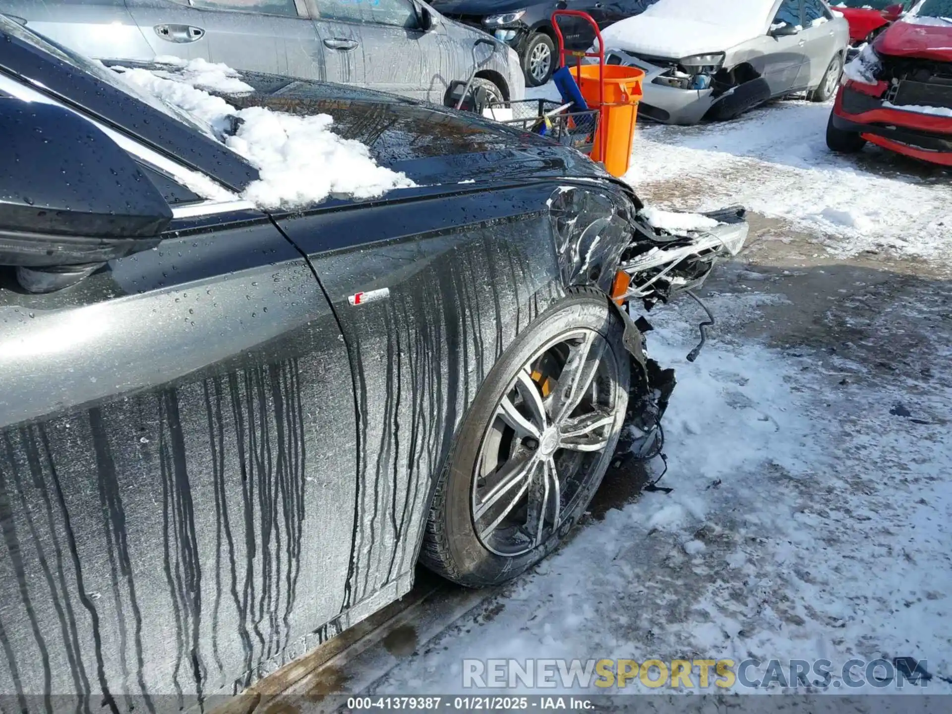 22 Photograph of a damaged car WAUL2AF25KN084714 AUDI A6 2019