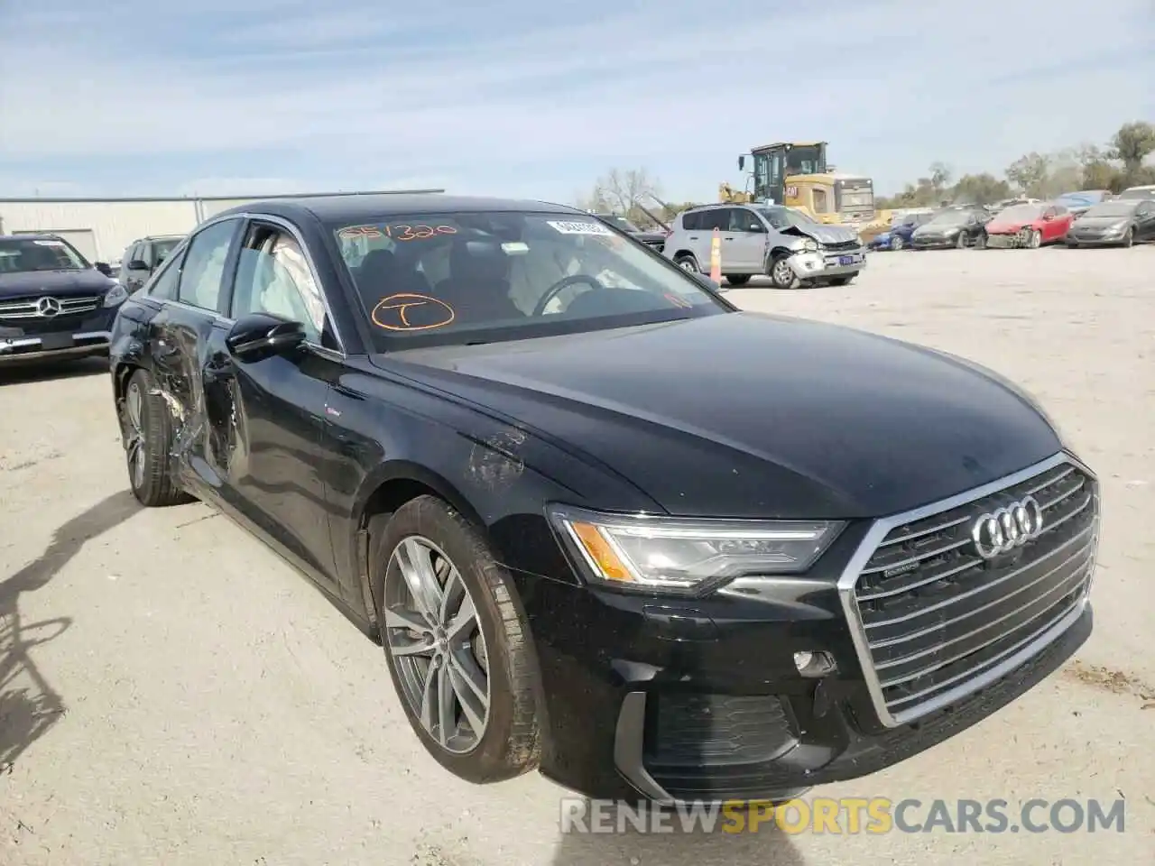 1 Photograph of a damaged car WAUL2AF26KN051320 AUDI A6 2019