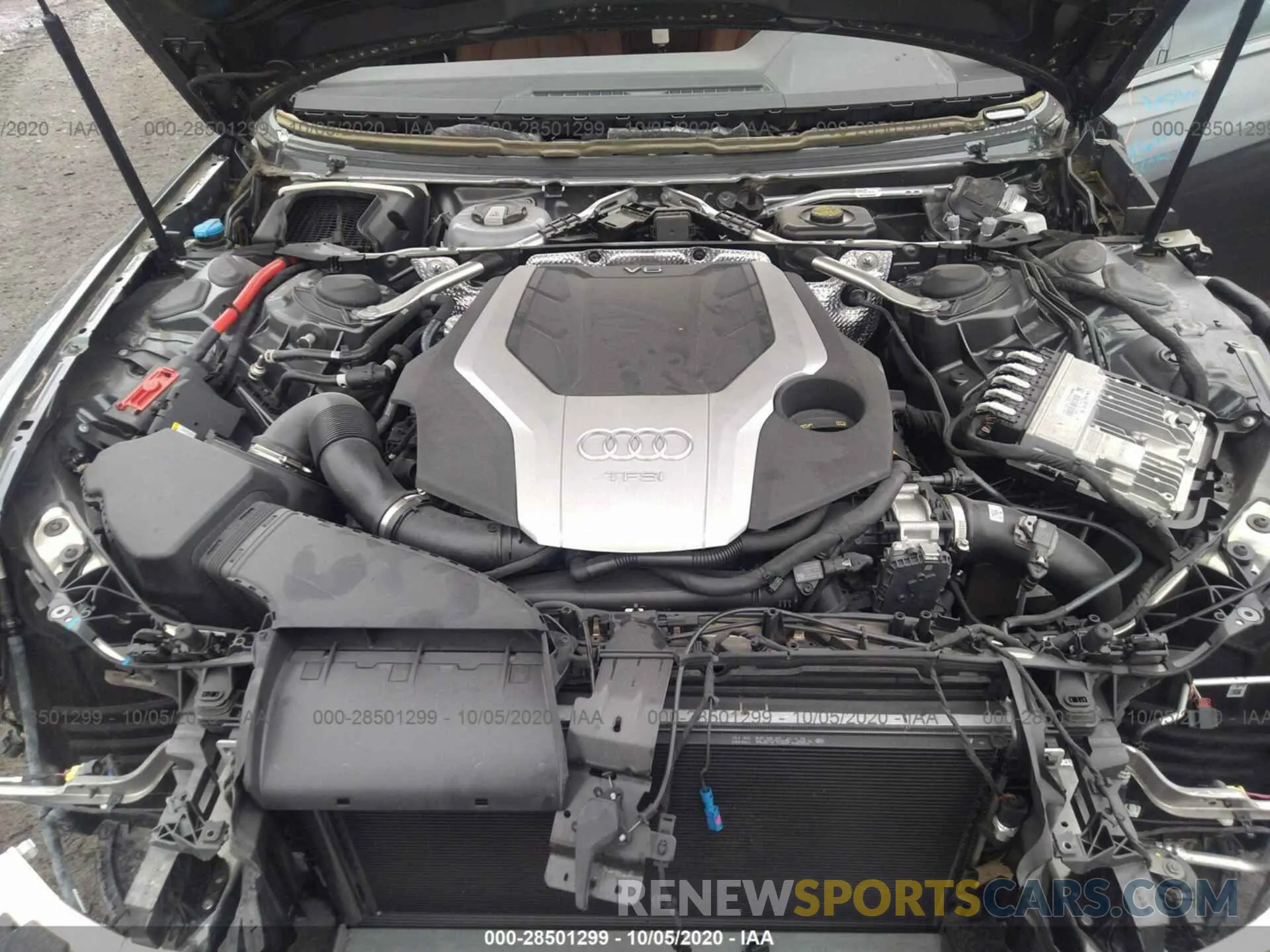 10 Photograph of a damaged car WAUL2AF26KN097679 AUDI A6 2019