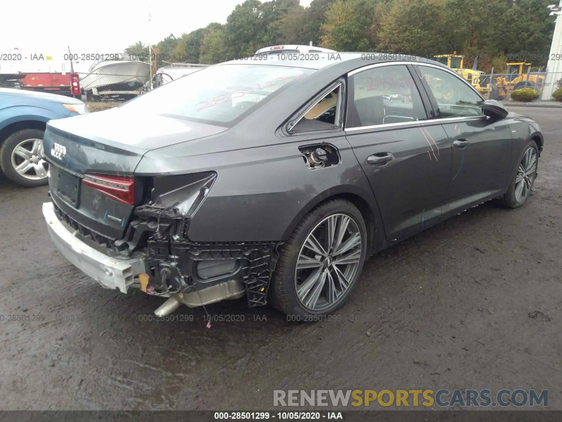 4 Photograph of a damaged car WAUL2AF26KN097679 AUDI A6 2019