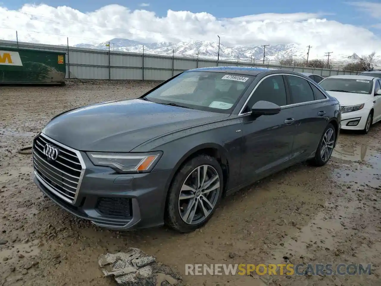 1 Photograph of a damaged car WAUL2AF27KN037250 AUDI A6 2019