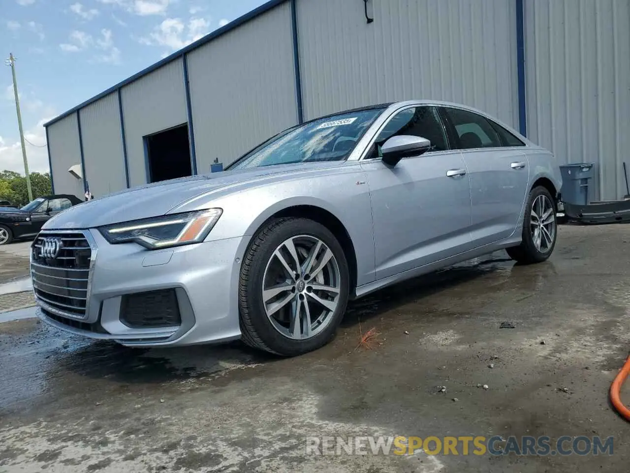 1 Photograph of a damaged car WAUL2AF27KN064495 AUDI A6 2019