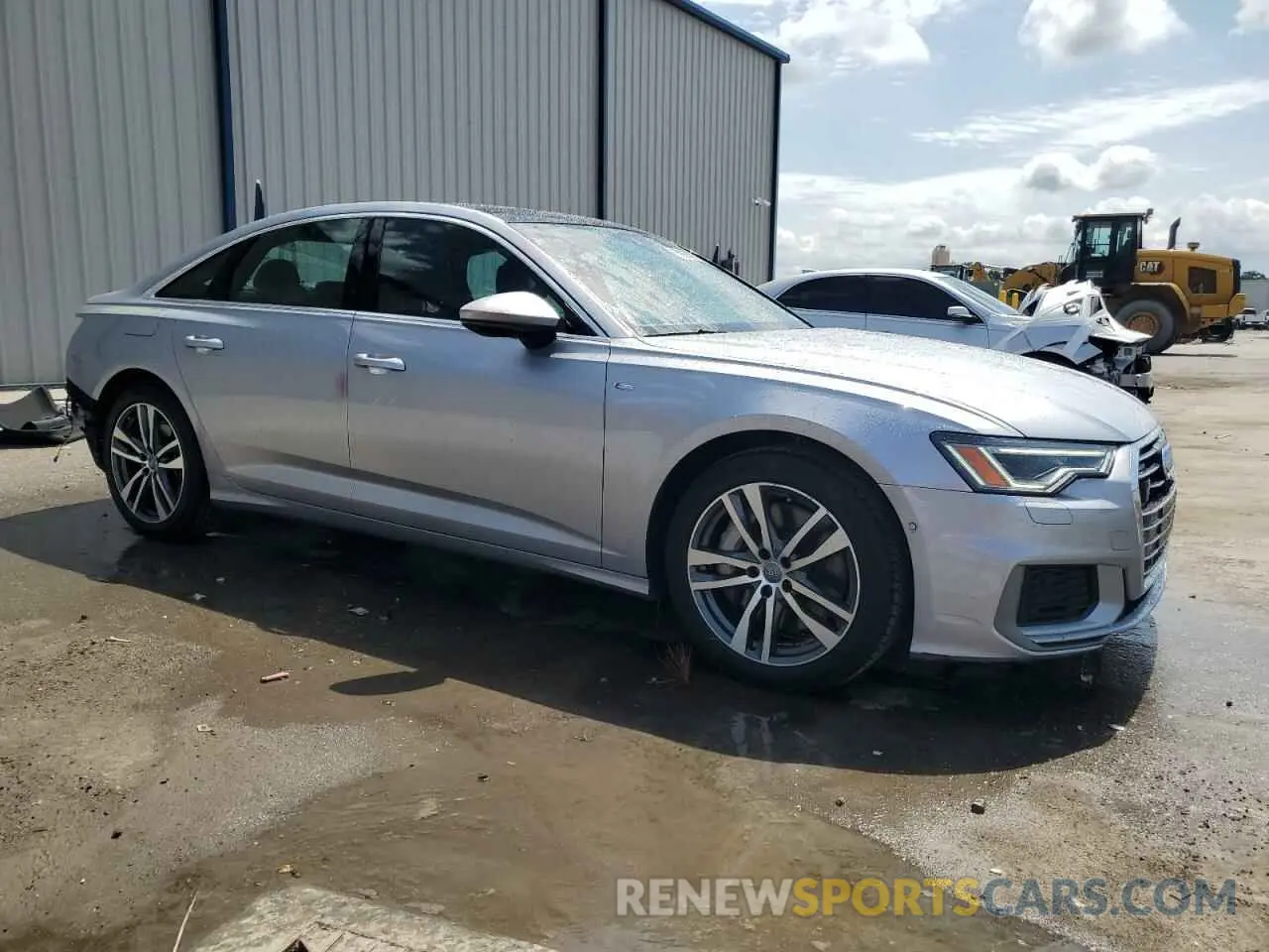 4 Photograph of a damaged car WAUL2AF27KN064495 AUDI A6 2019