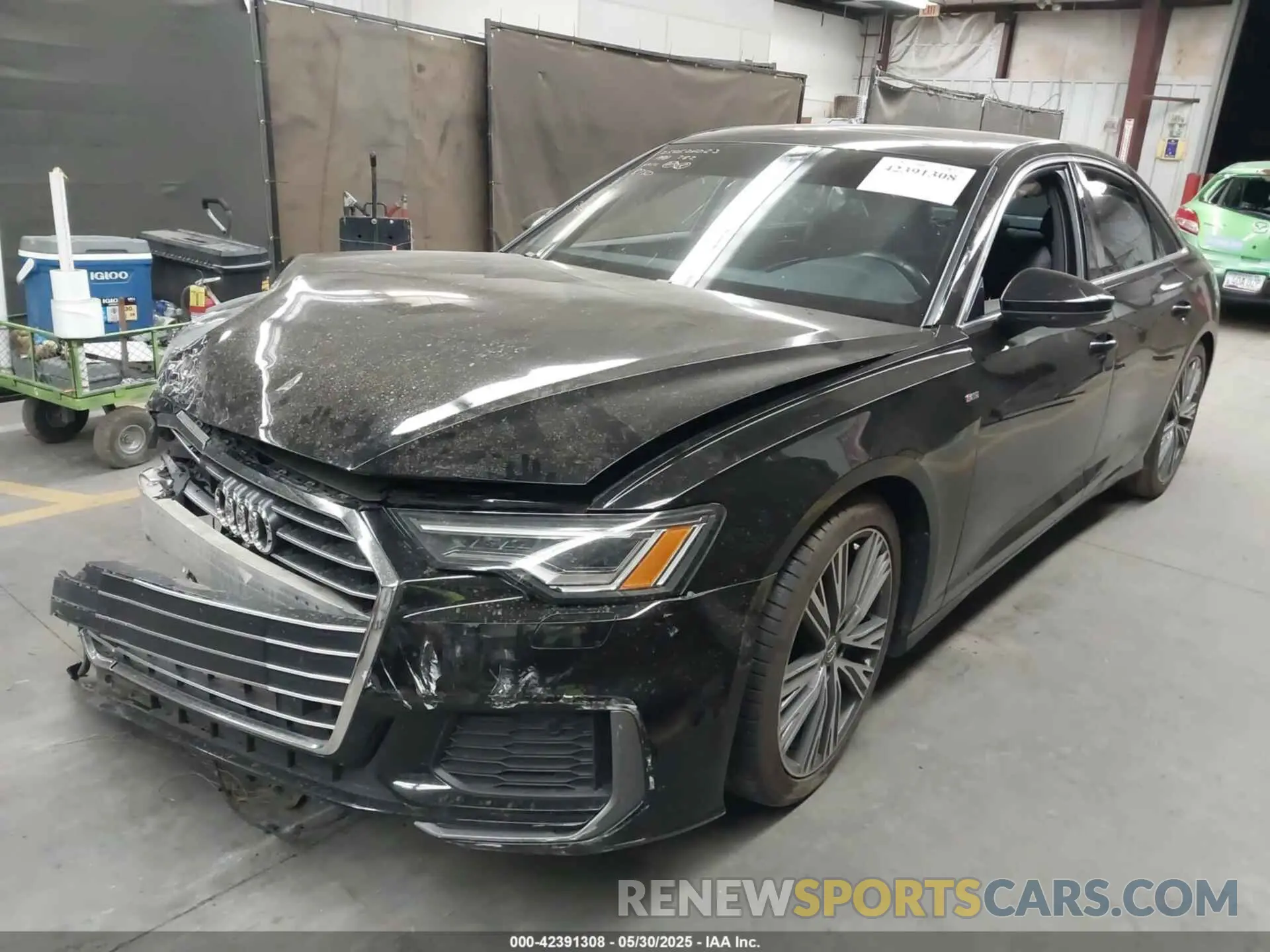 2 Photograph of a damaged car WAUL2AF27KN088750 AUDI A6 2019