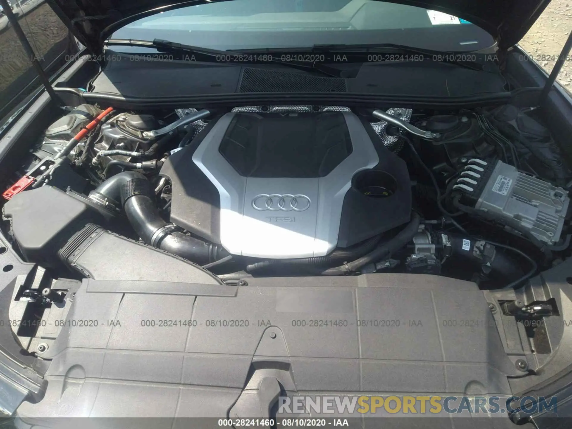 10 Photograph of a damaged car WAUL2AF28KN084061 AUDI A6 2019