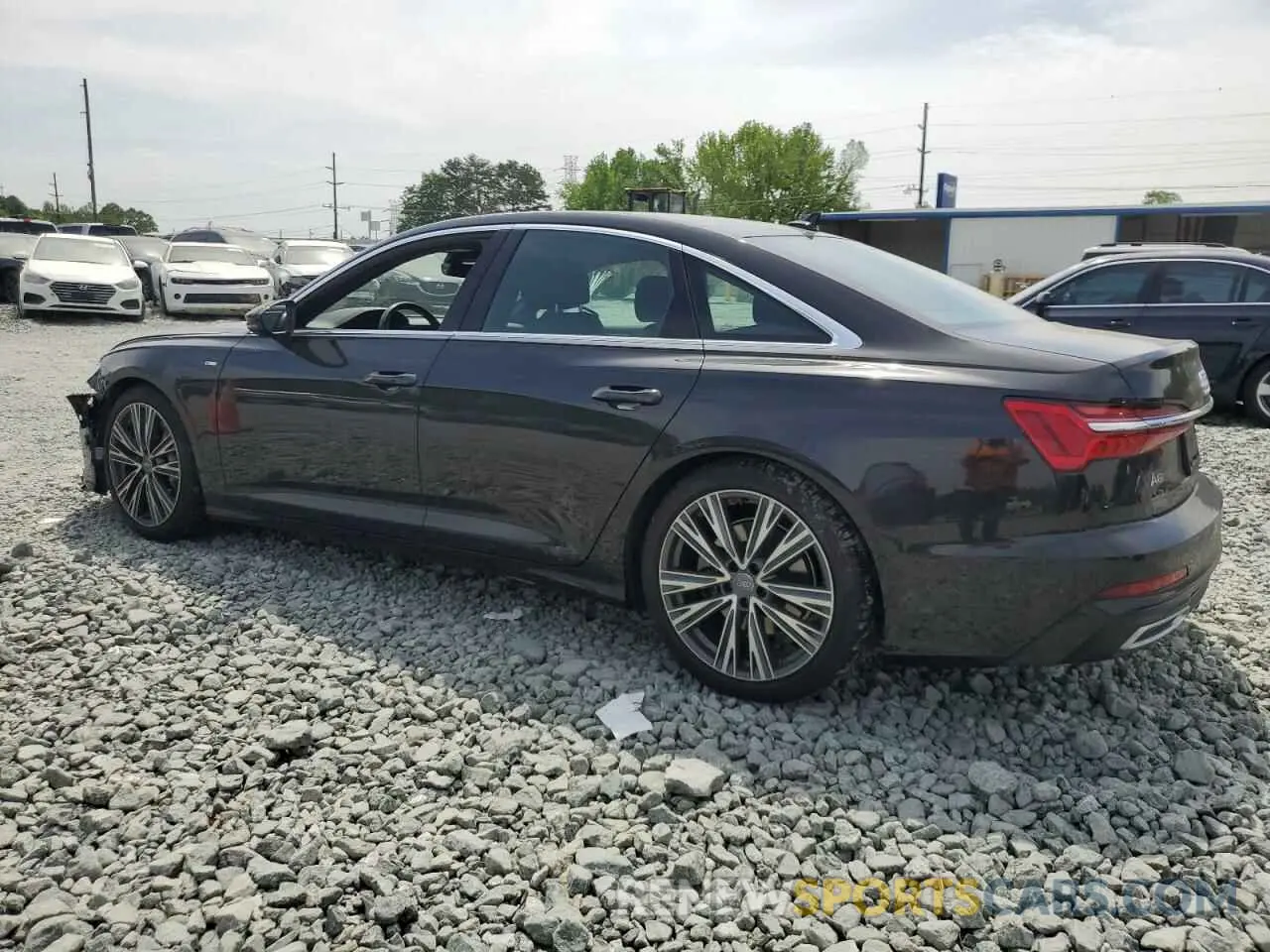 2 Photograph of a damaged car WAUL2AF28KN101151 AUDI A6 2019