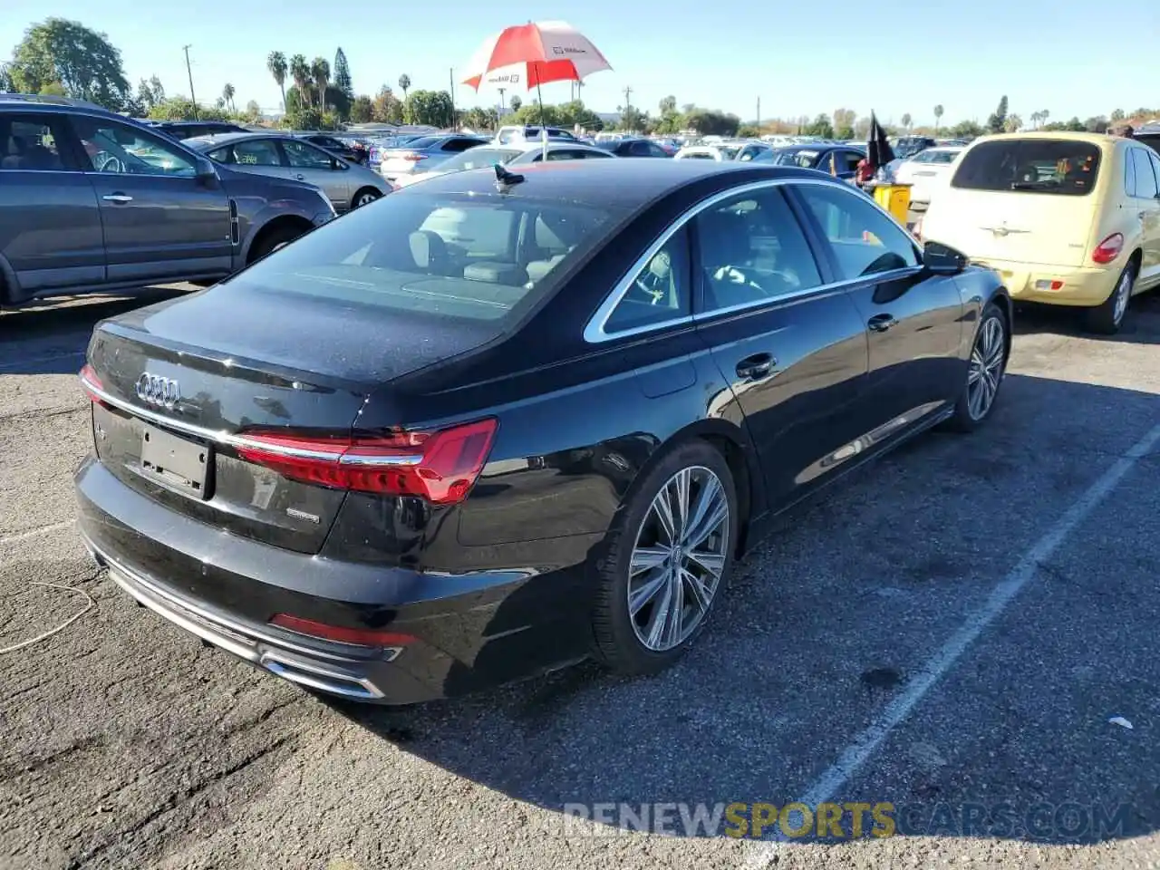 4 Photograph of a damaged car WAUL2AF29KN057810 AUDI A6 2019