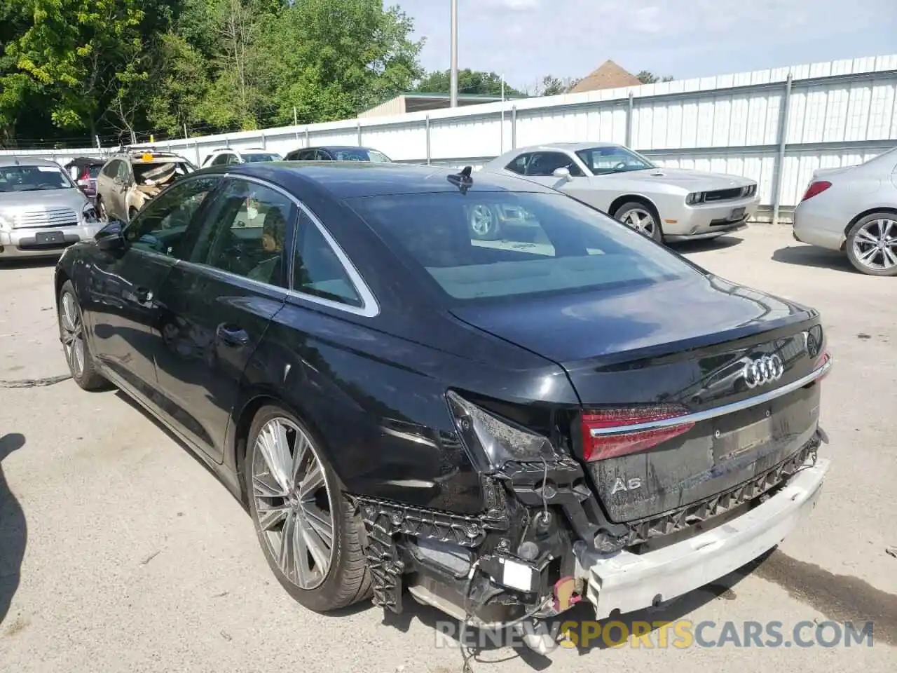 3 Photograph of a damaged car WAUL2AF29KN064370 AUDI A6 2019