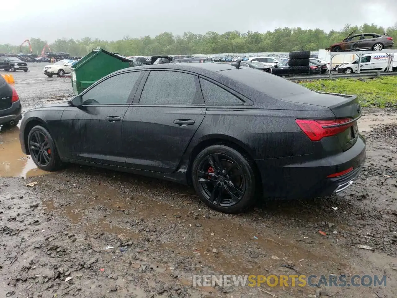 2 Photograph of a damaged car WAUL2AF29KN073540 AUDI A6 2019