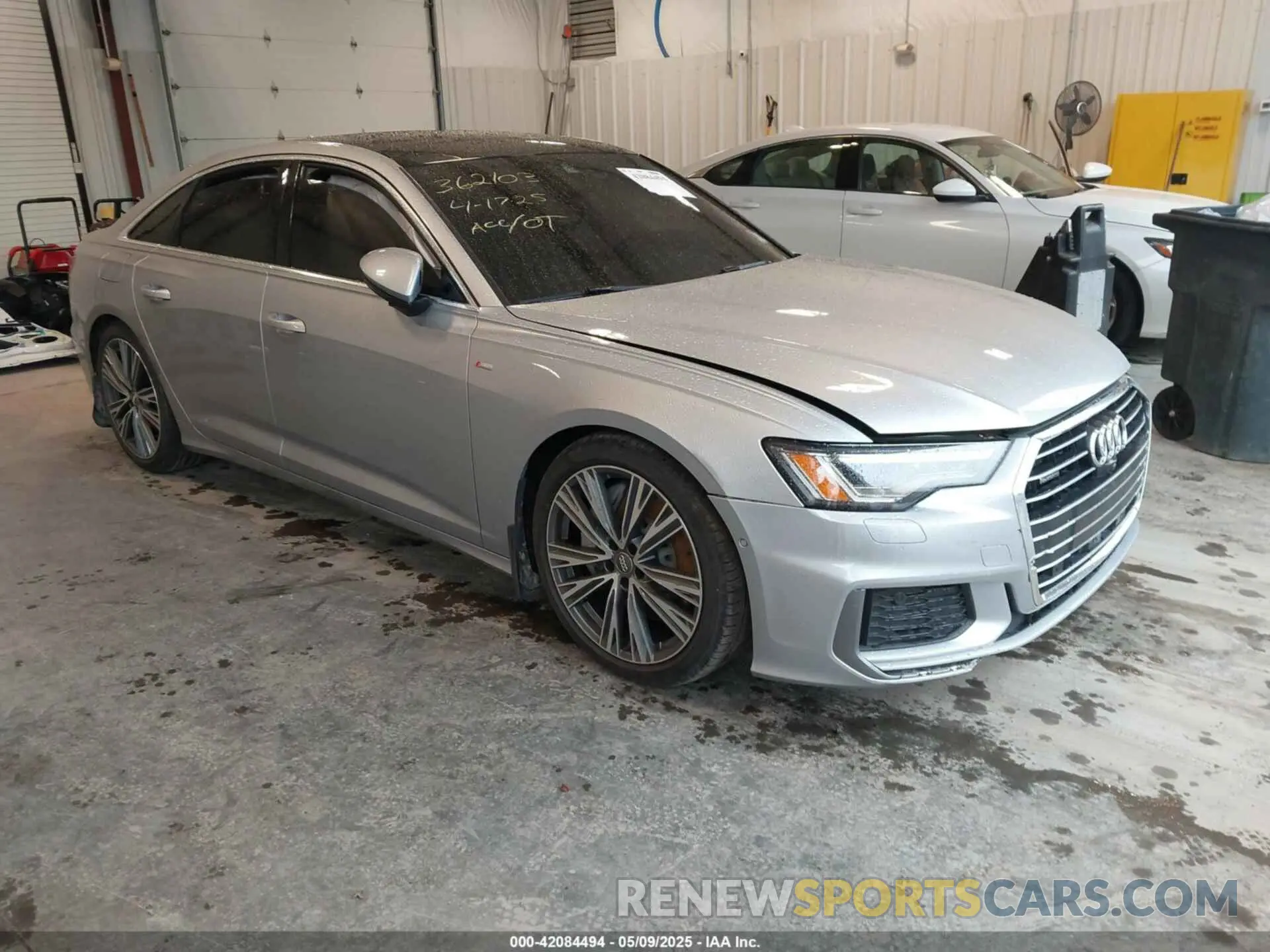 1 Photograph of a damaged car WAUL2AF29KN078849 AUDI A6 2019