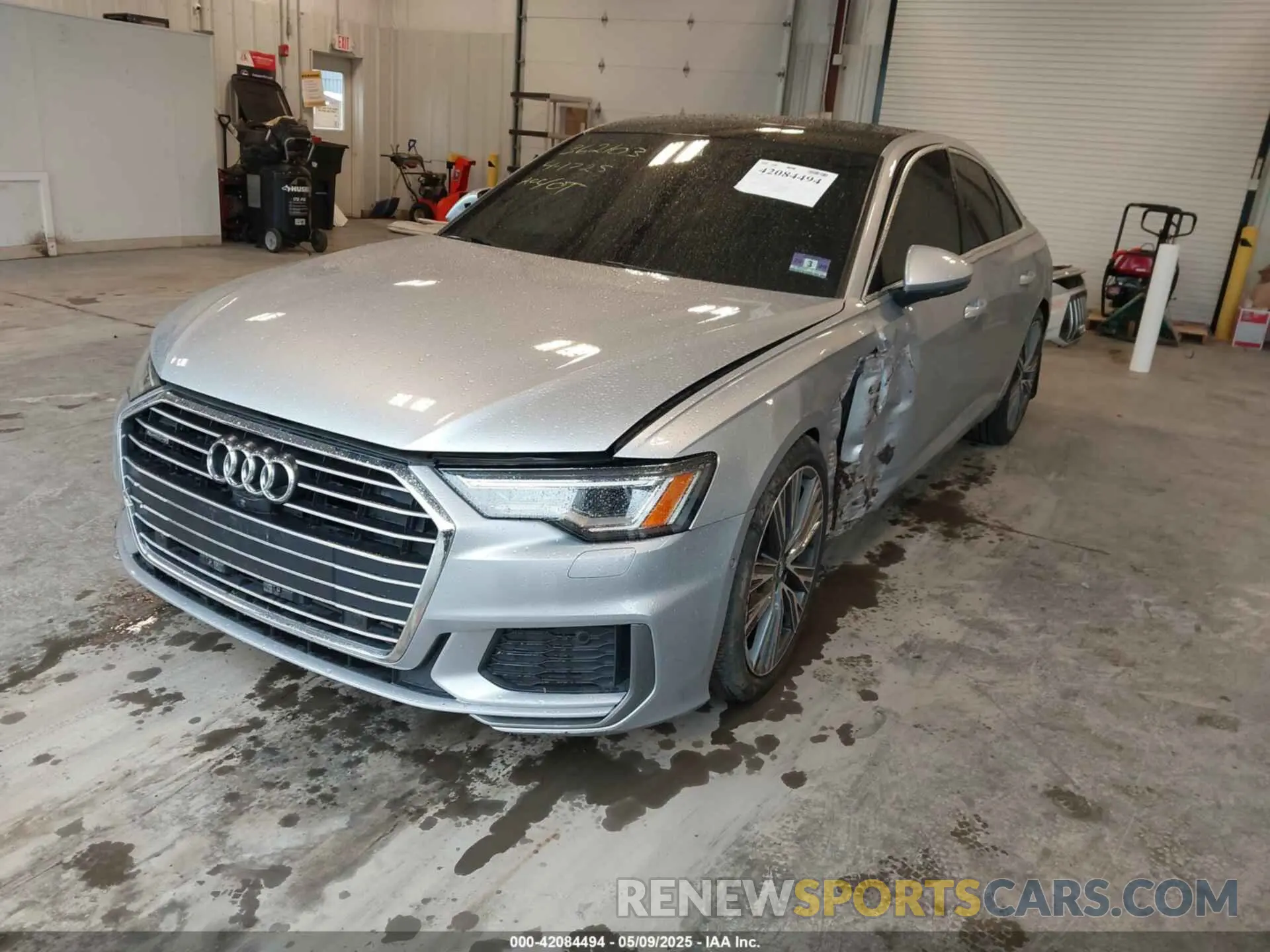 2 Photograph of a damaged car WAUL2AF29KN078849 AUDI A6 2019