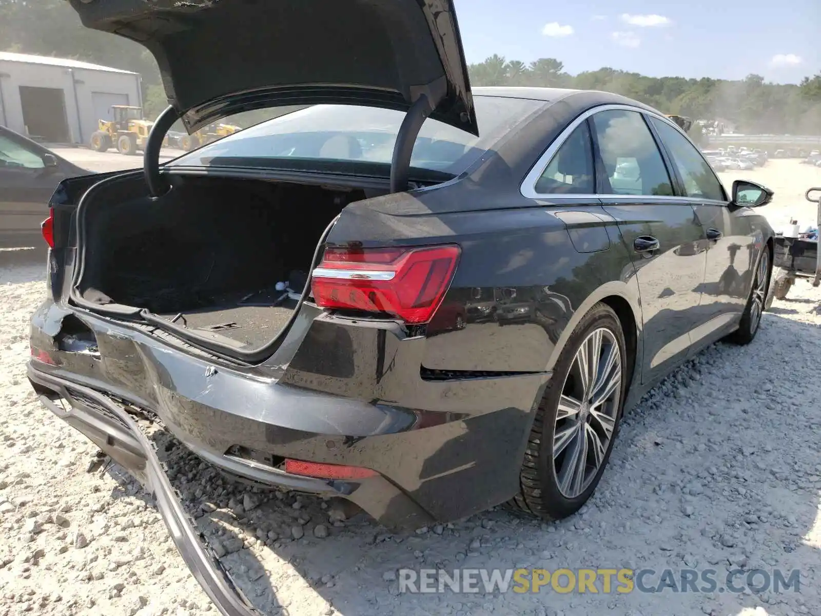 4 Photograph of a damaged car WAUL2AF2XKN016912 AUDI A6 2019