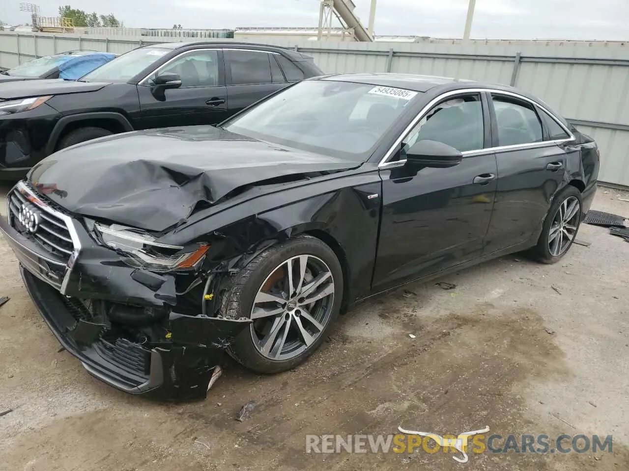 1 Photograph of a damaged car WAUL2AF2XKN049165 AUDI A6 2019