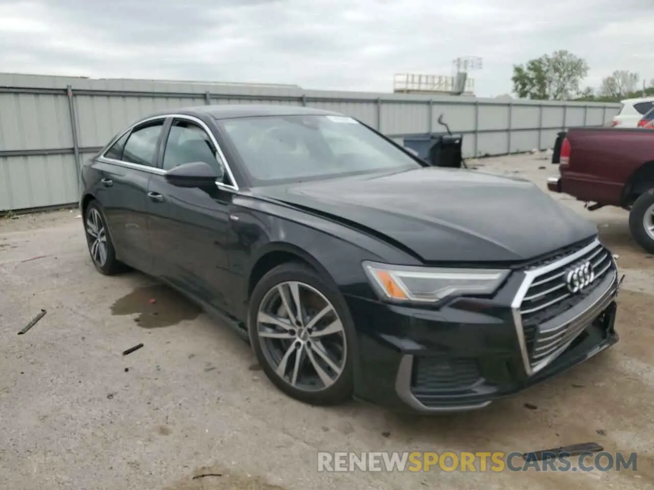 4 Photograph of a damaged car WAUL2AF2XKN049165 AUDI A6 2019