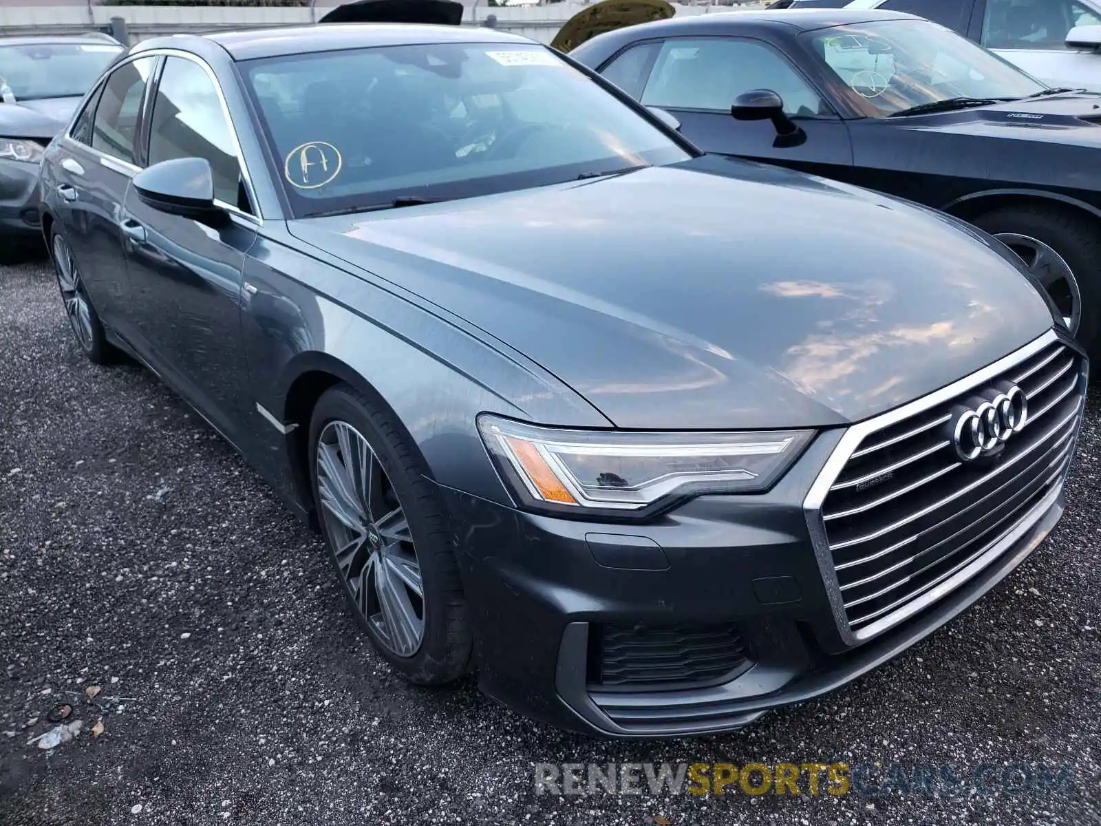 1 Photograph of a damaged car WAUL2AF2XKN063633 AUDI A6 2019