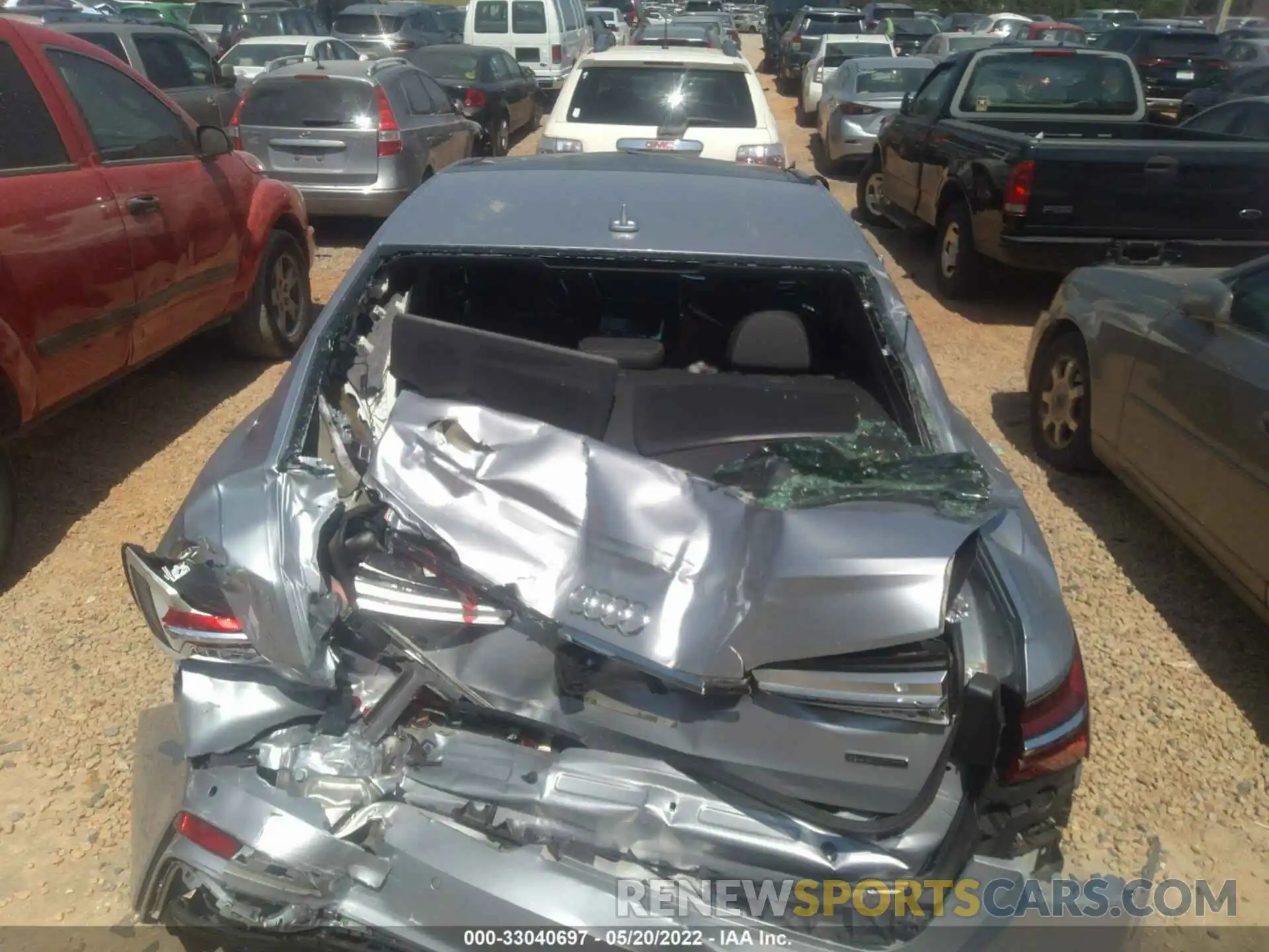 6 Photograph of a damaged car WAUL2AF2XKN080531 AUDI A6 2019