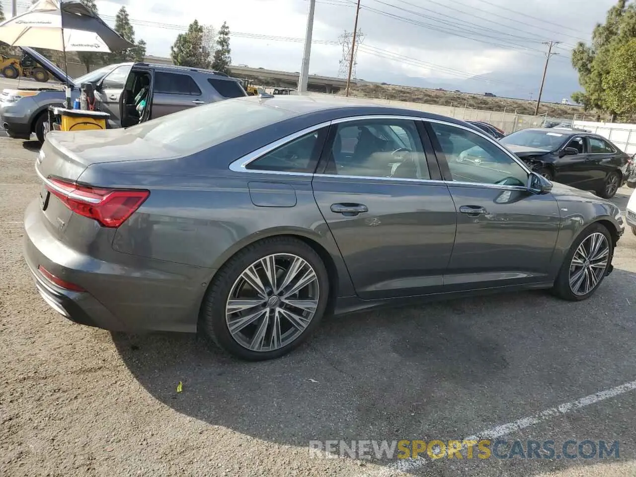 3 Photograph of a damaged car WAUL2AF2XKN112748 AUDI A6 2019