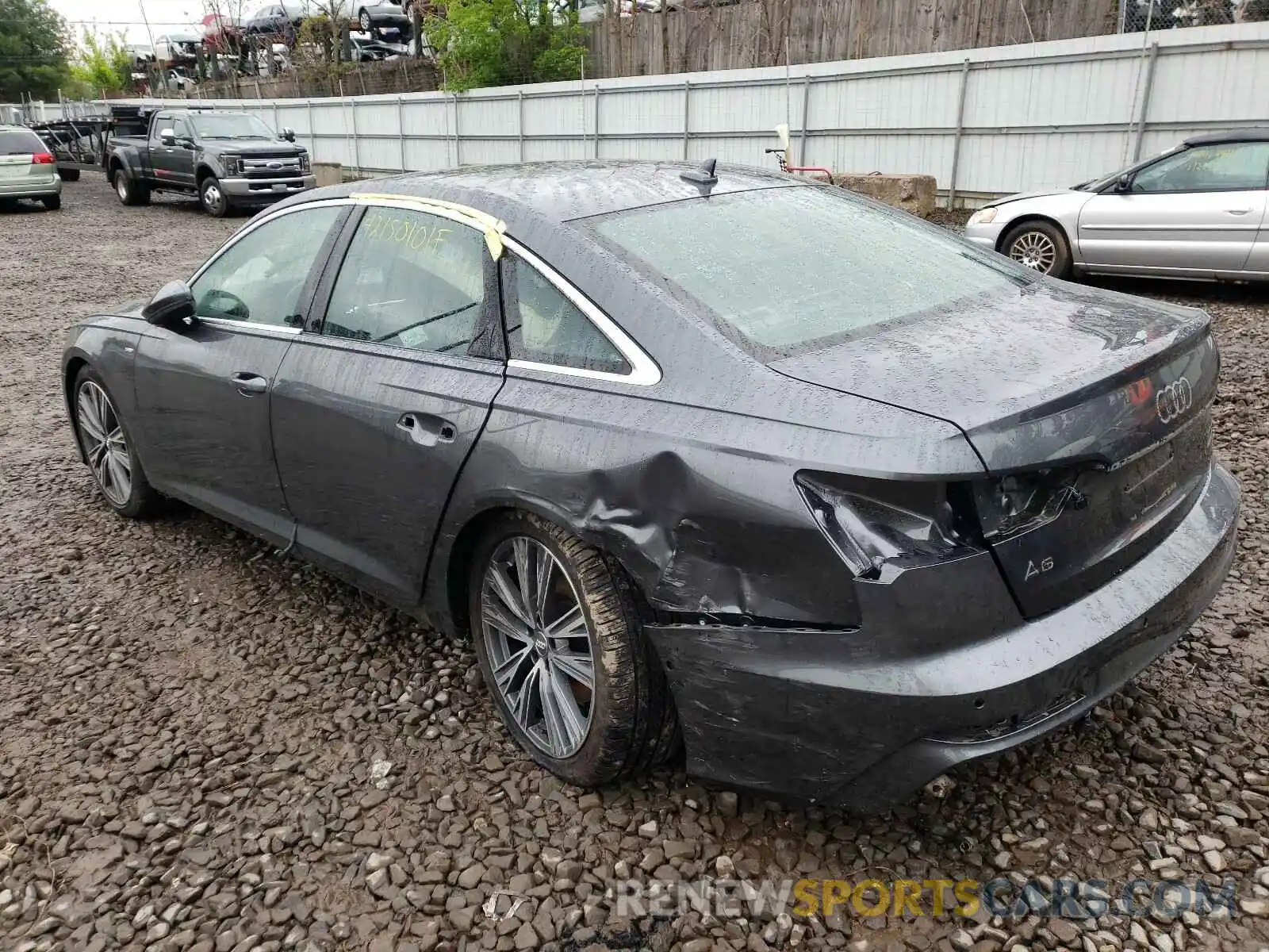 3 Photograph of a damaged car WAUL2AF2XKN116590 AUDI A6 2019